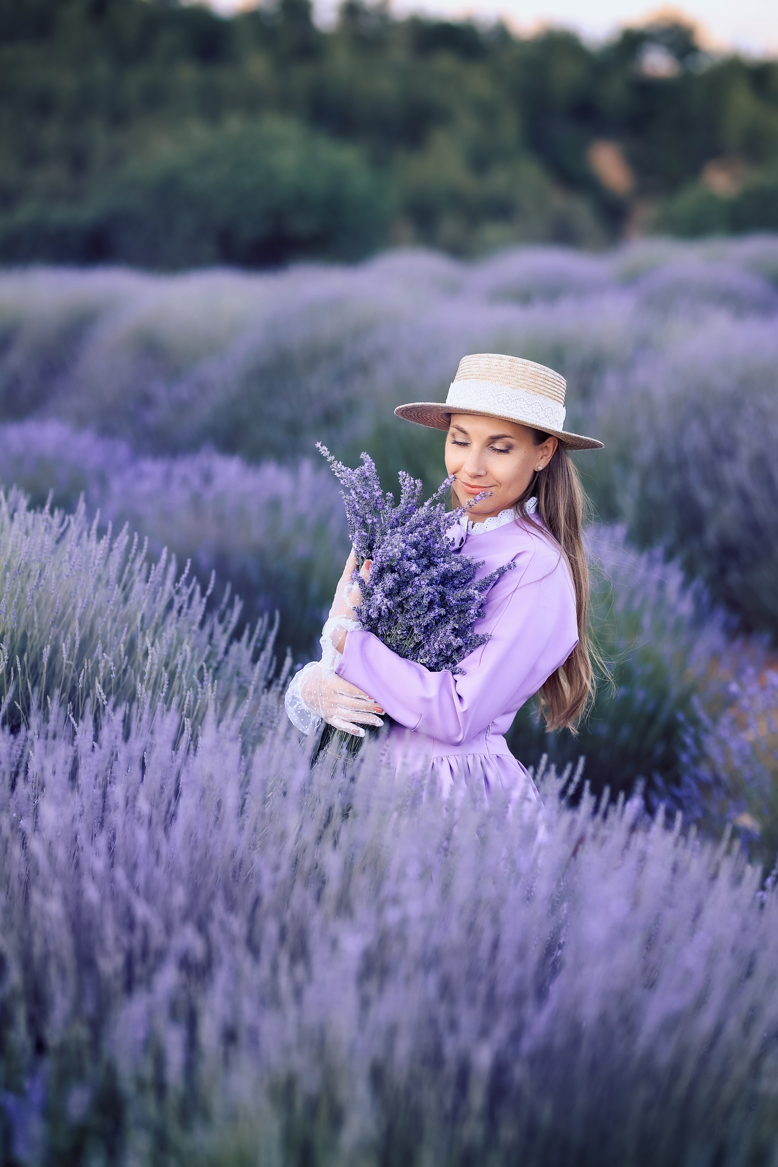Lavender fields in Turkey. Photographer in Turkey, Antalya, Kemer, Belek, Side, Kas, Fethiye