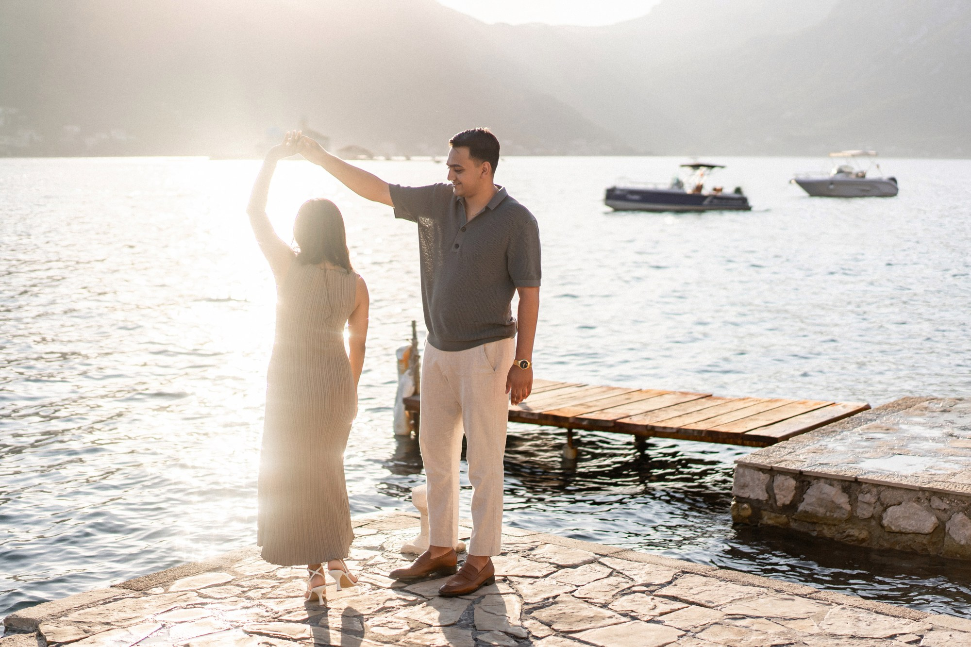 Aanzoek in Montenegro – Romantische Fotoshoot aan Zee