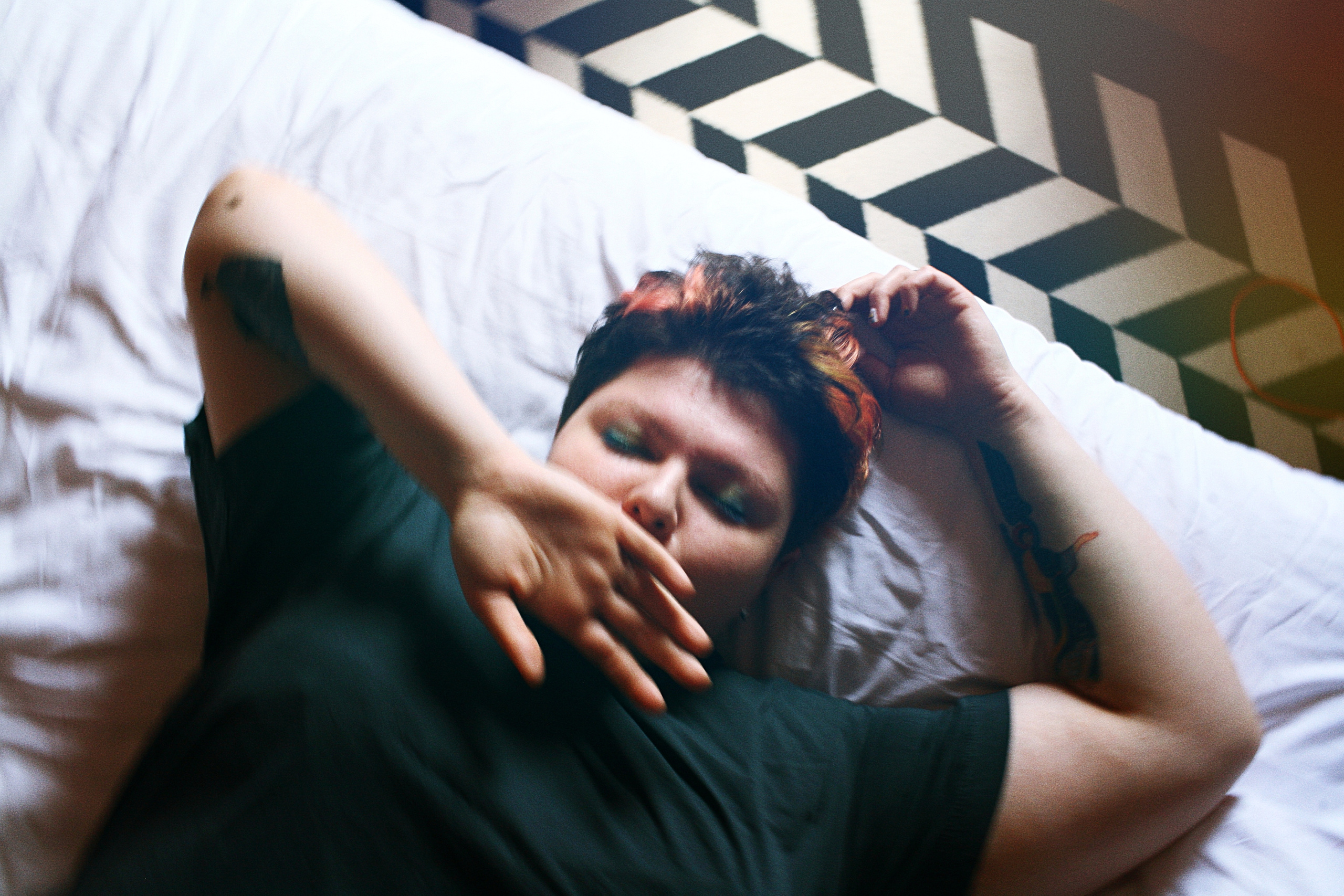 Fatima Rolling Up. Victoria Dini. Art photography in London / Folkestone, UK