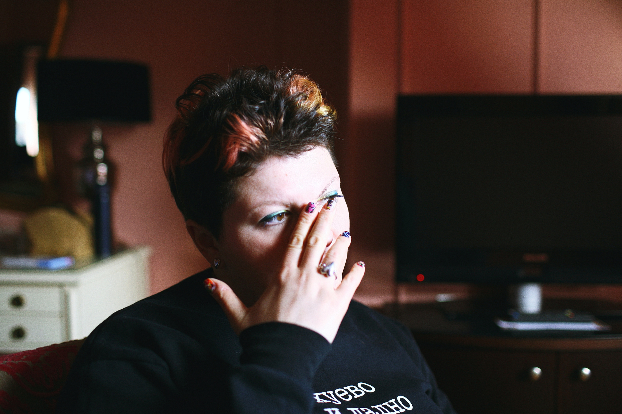 Fatima Rolling Up. Victoria Dini. Art photography in London / Folkestone, UK