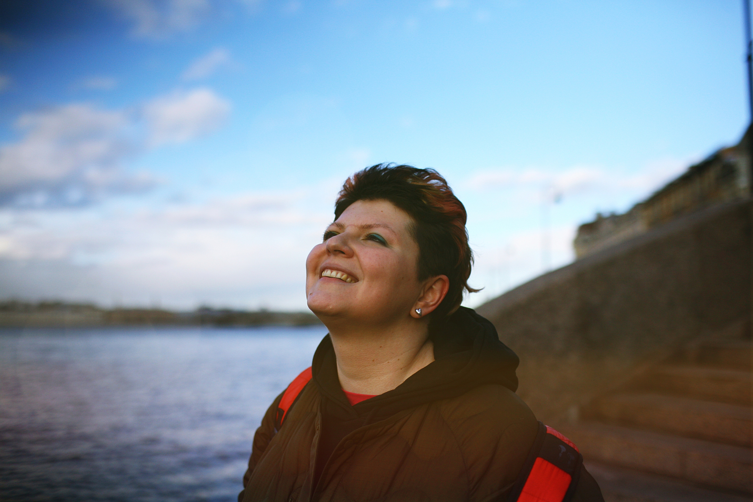 Fatima Rolling Up. Victoria Dini. Art photography in London / Folkestone, UK