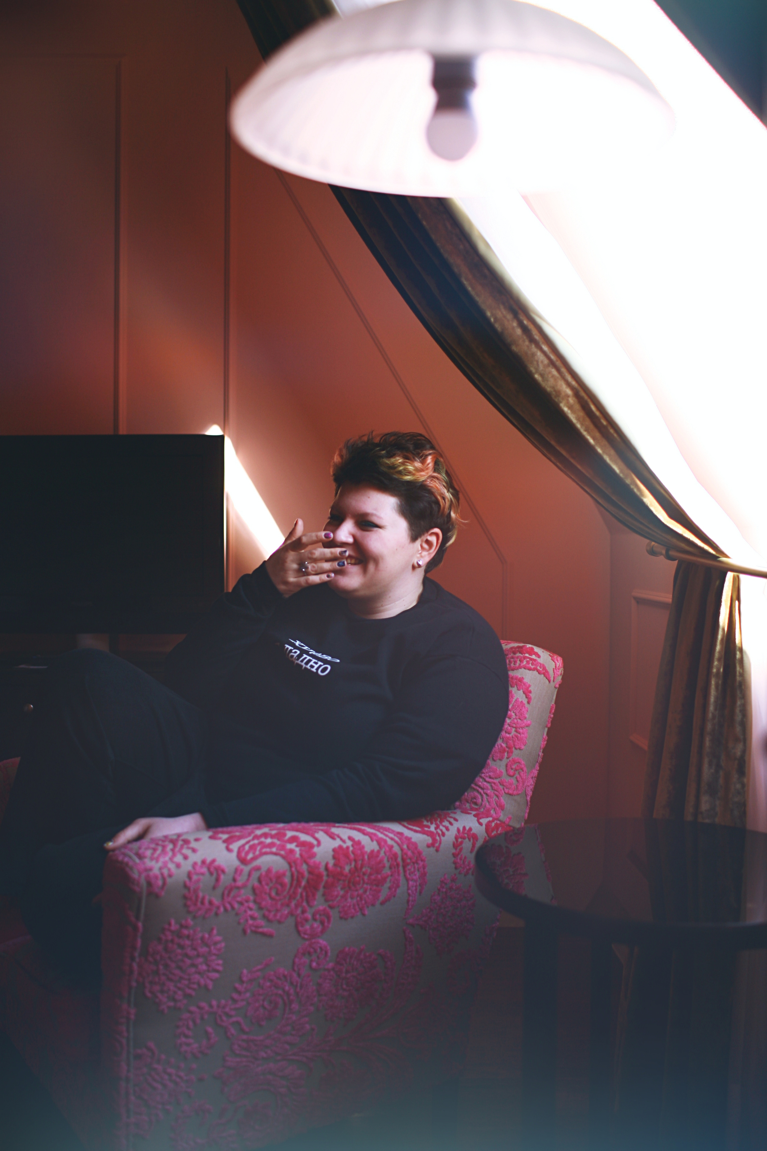 Fatima Rolling Up. Victoria Dini. Art photography in London / Folkestone, UK