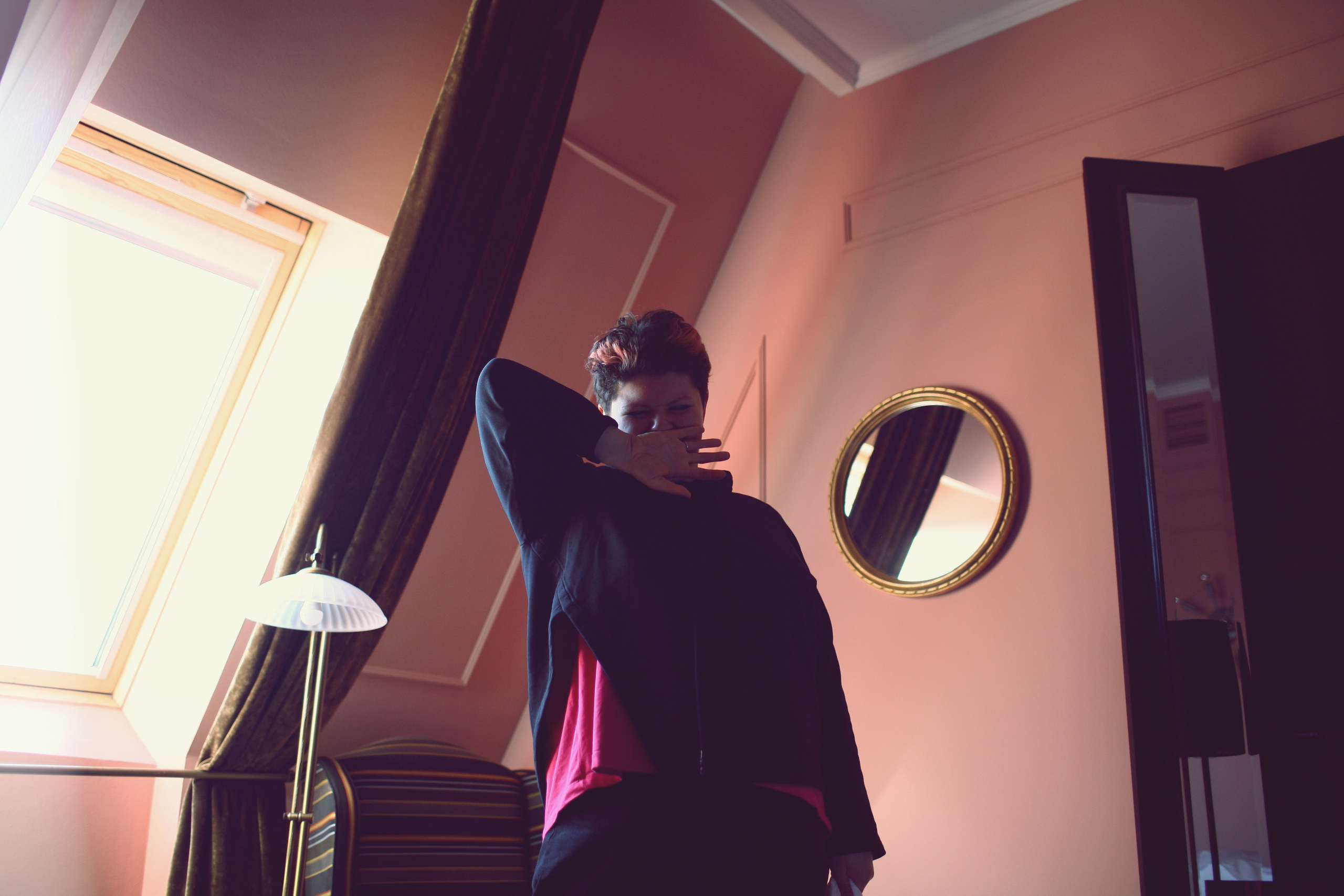 Fatima Rolling Up. Victoria Dini. Art photography in London / Folkestone, UK