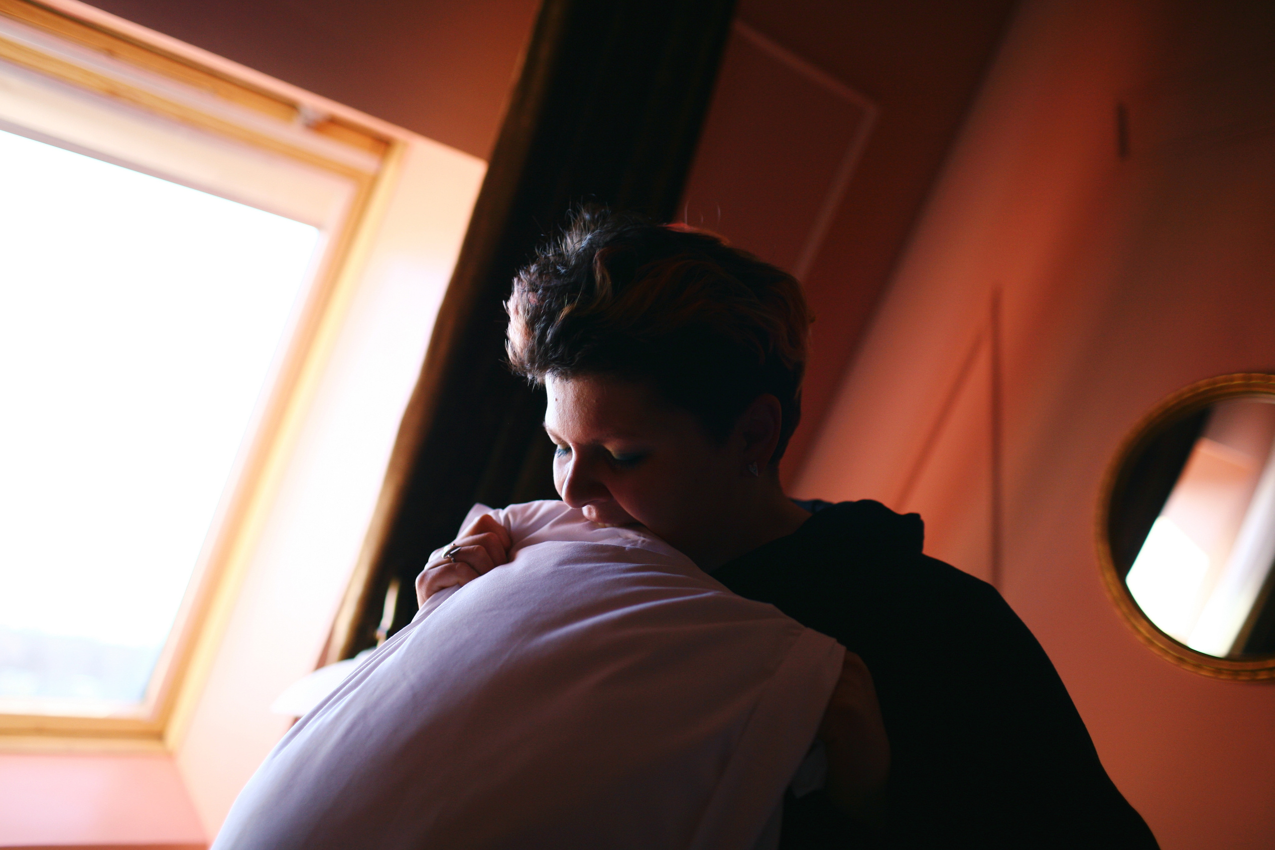 Fatima Rolling Up. Victoria Dini. Art photography in London / Folkestone, UK