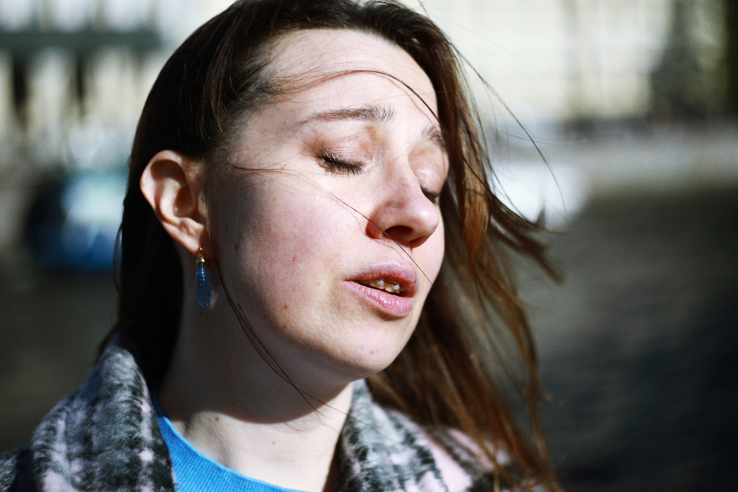 May in Piter, Anya goes away. Victoria Dini. Art photography in London / Folkestone, UK