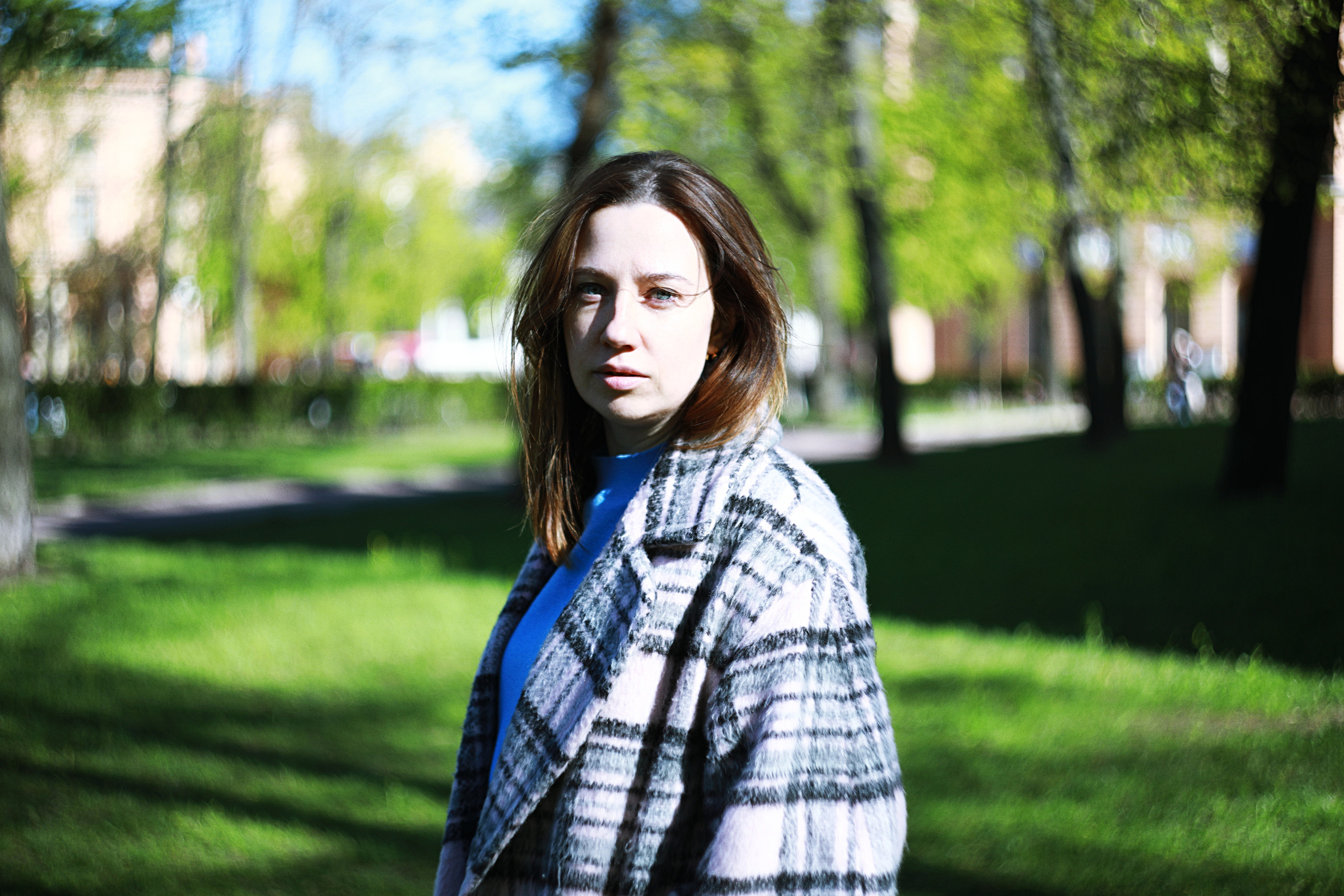 May in Piter, Anya goes away. Victoria Dini. Art photography in London / Folkestone, UK