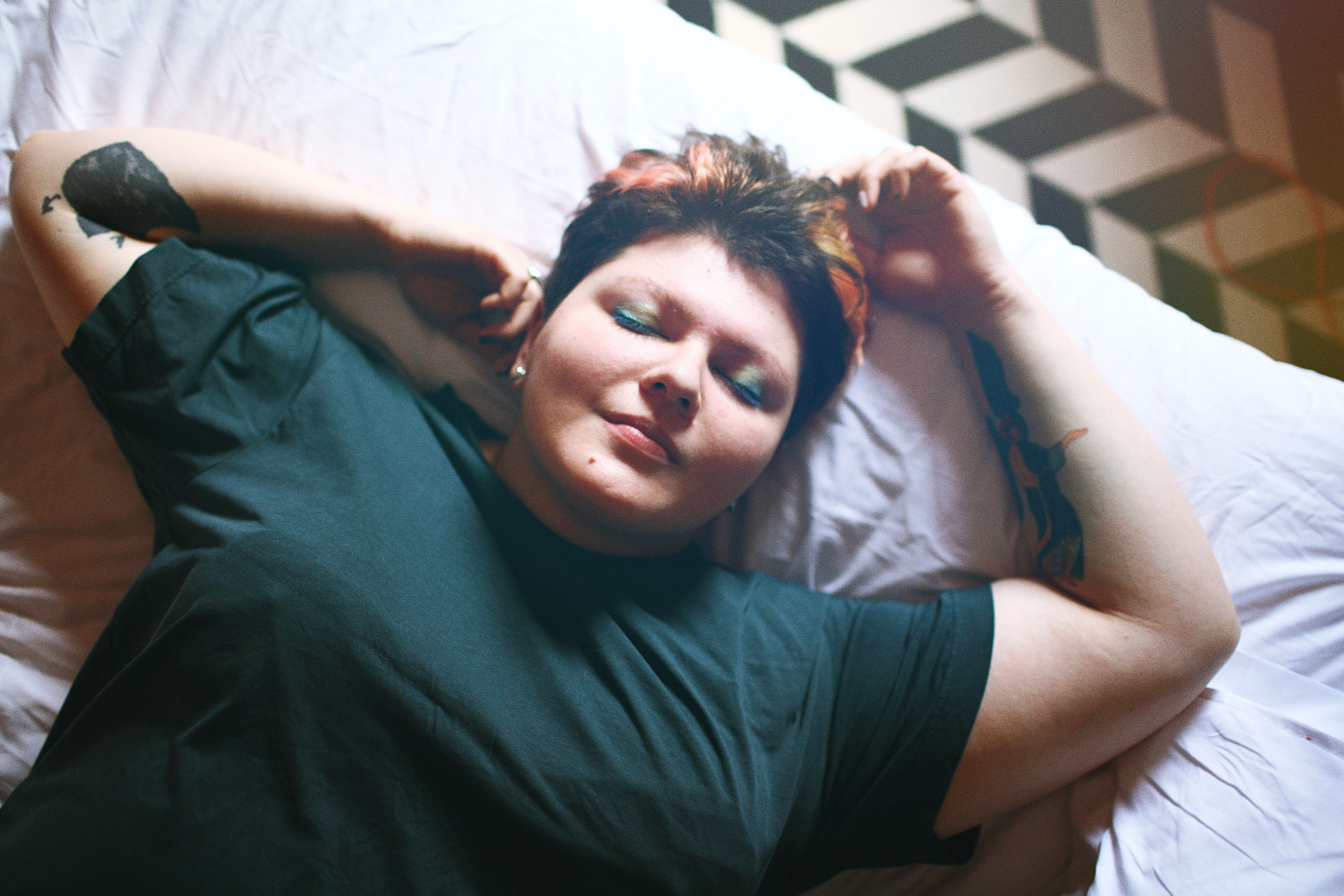 Fatima Rolling Up. Victoria Dini. Art photography in London / Folkestone, UK