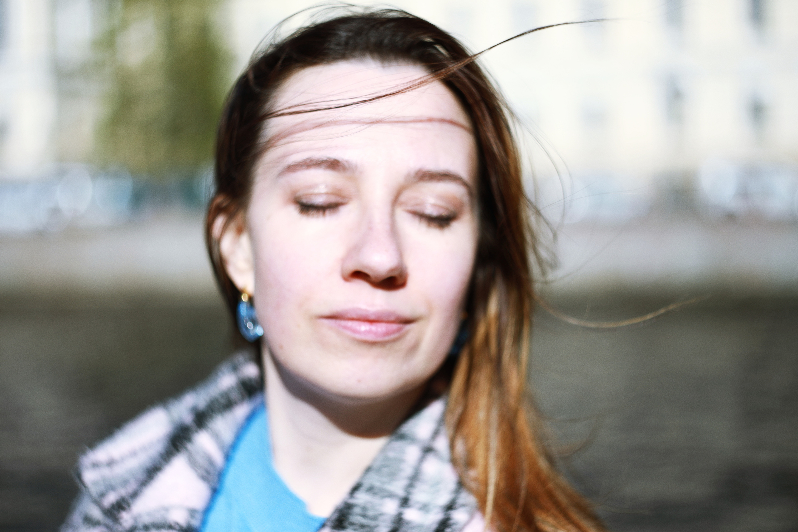 May in Piter, Anya goes away. Victoria Dini. Art photography in London / Folkestone, UK