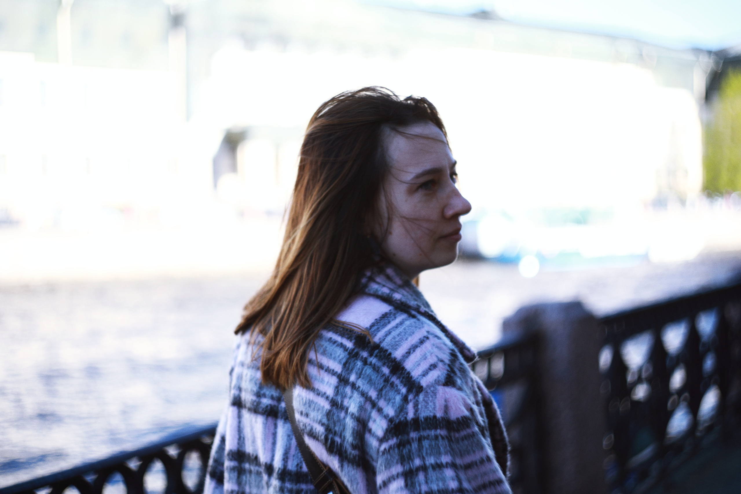 May in Piter, Anya goes away. Victoria Dini. Art photography in London / Folkestone, UK