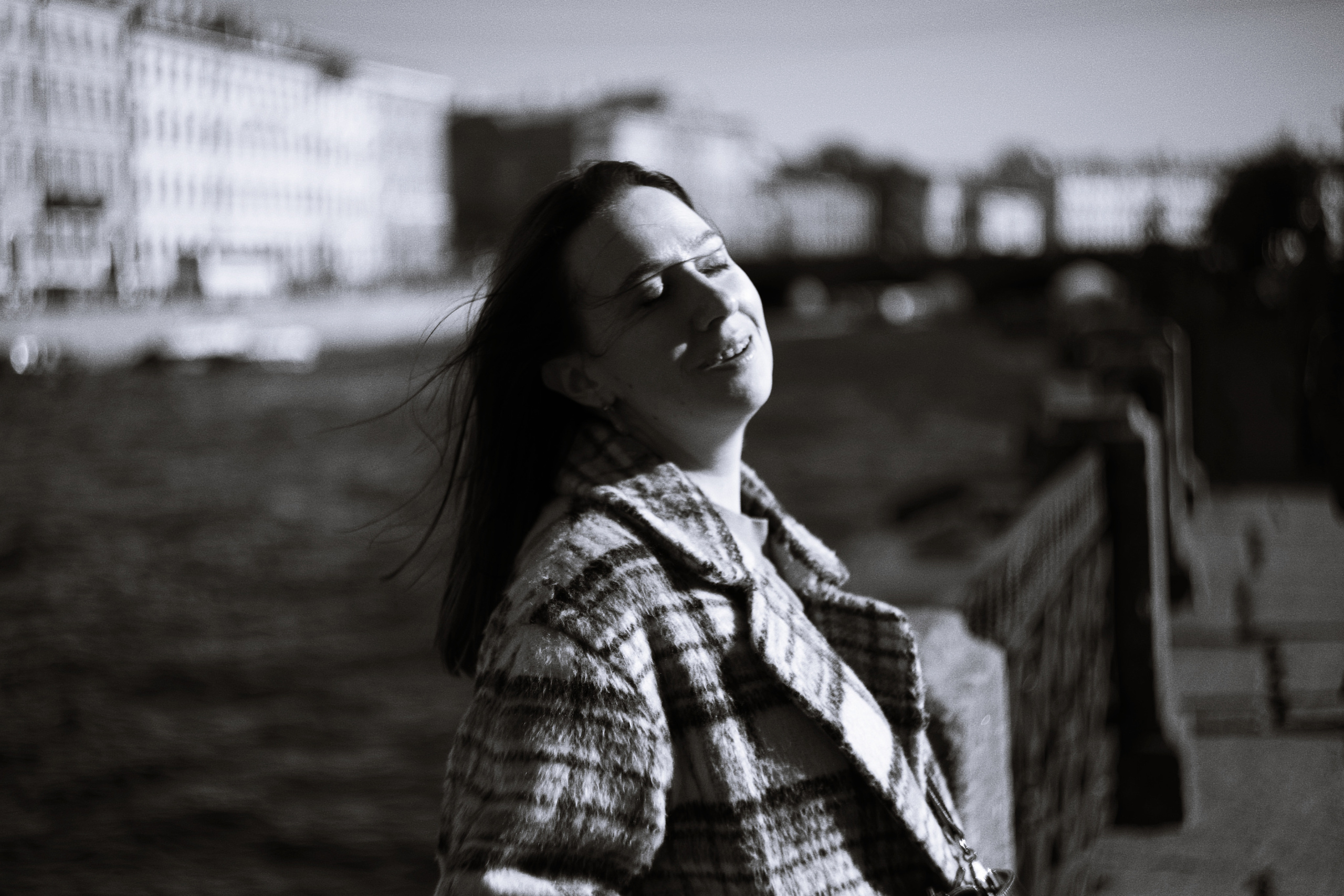 May in Piter, Anya goes away. Victoria Dini. Art photography in London / Folkestone, UK