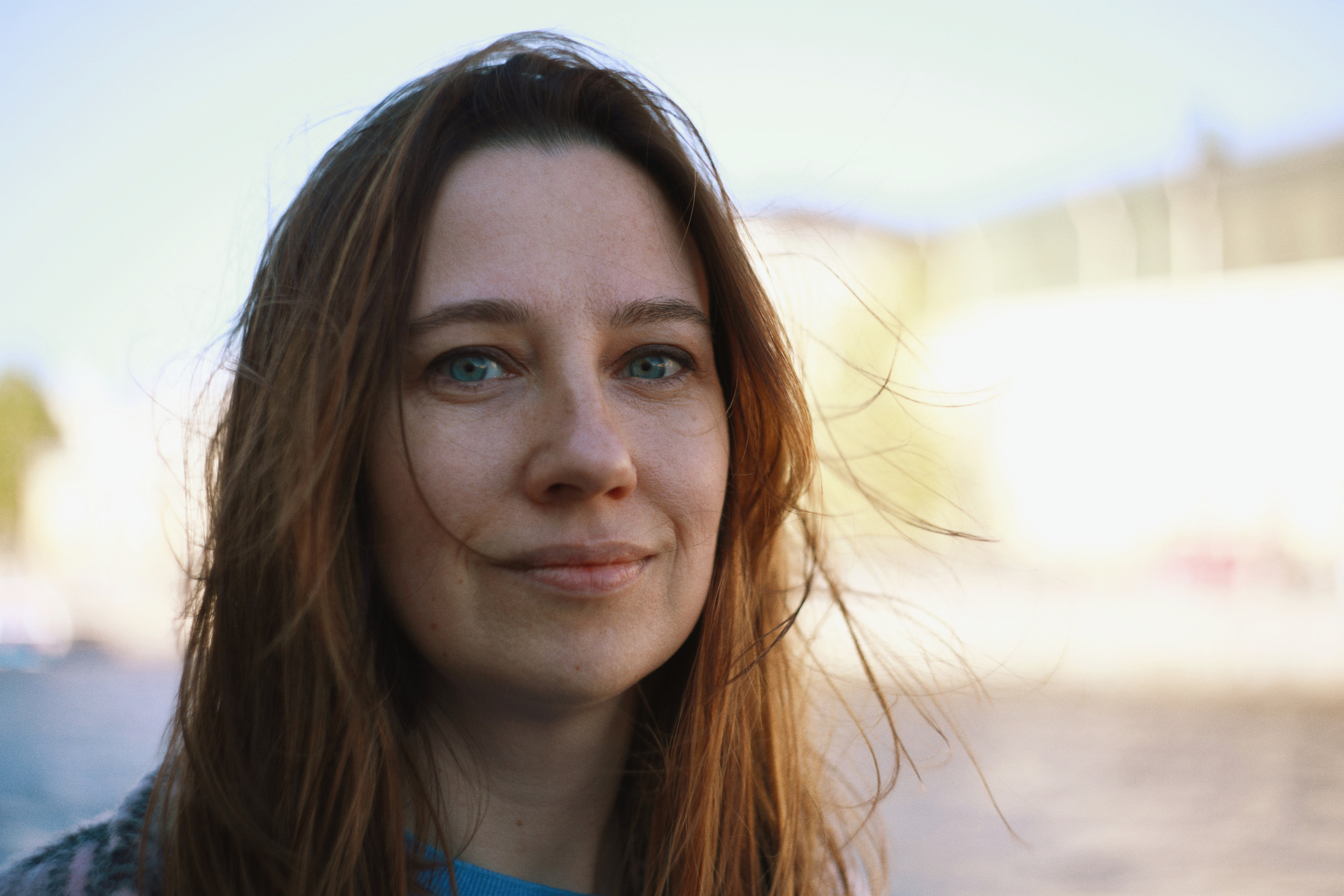 May in Piter, Anya goes away. Victoria Dini. Art photography in London / Folkestone, UK