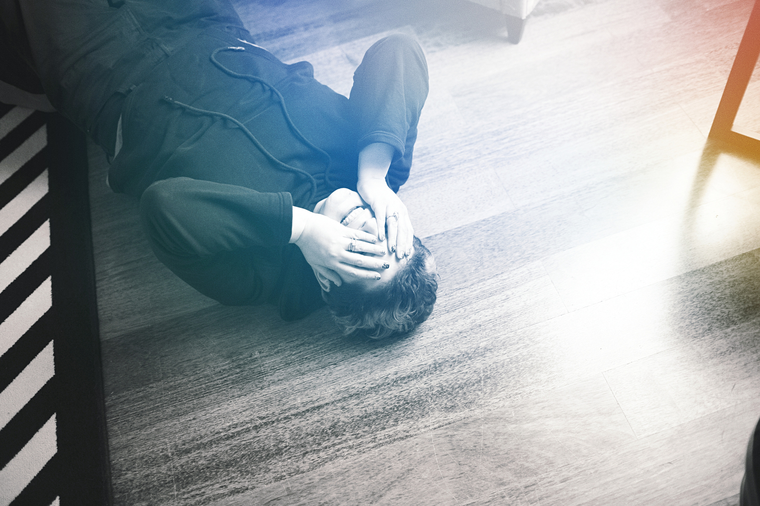 Fatima Rolling Up. Victoria Dini. Art photography in London / Folkestone, UK