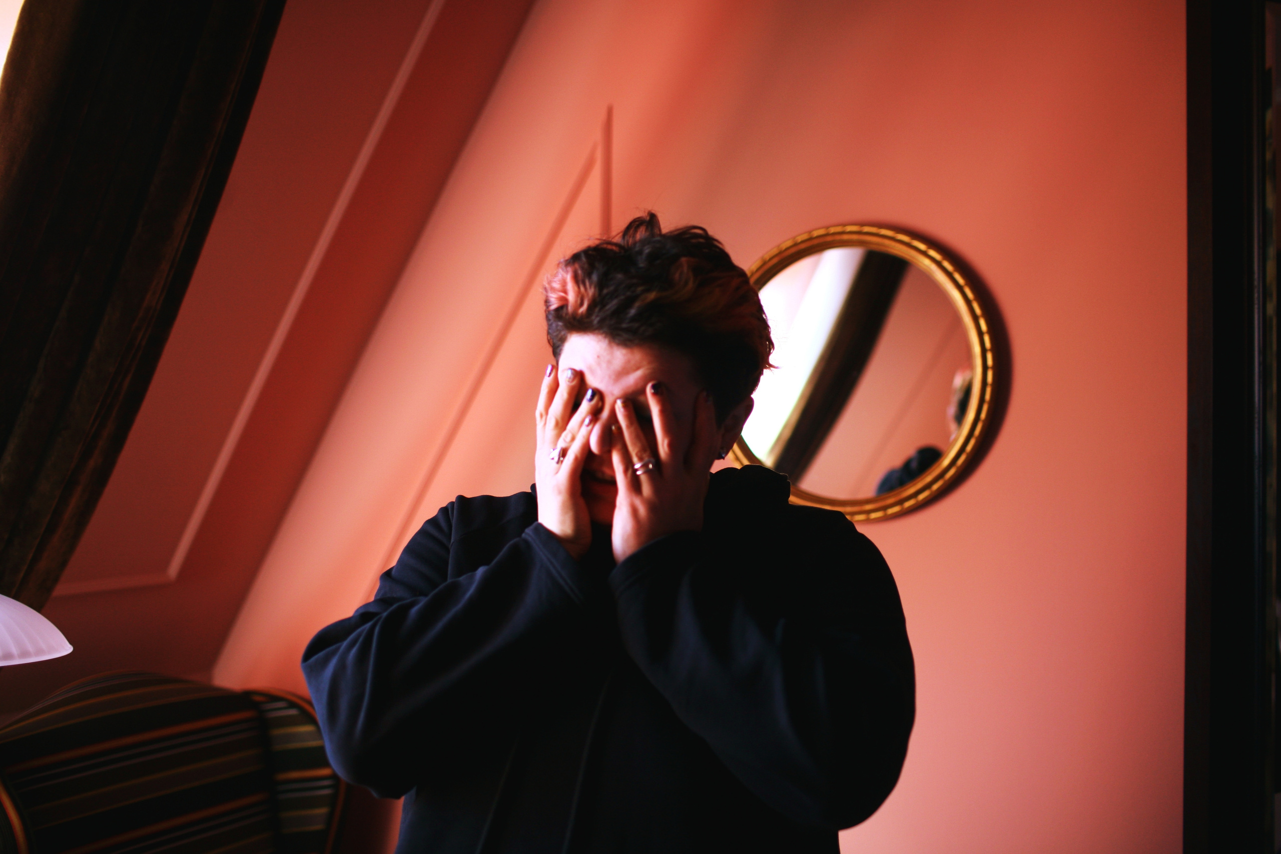 Fatima Rolling Up. Victoria Dini. Art photography in London / Folkestone, UK