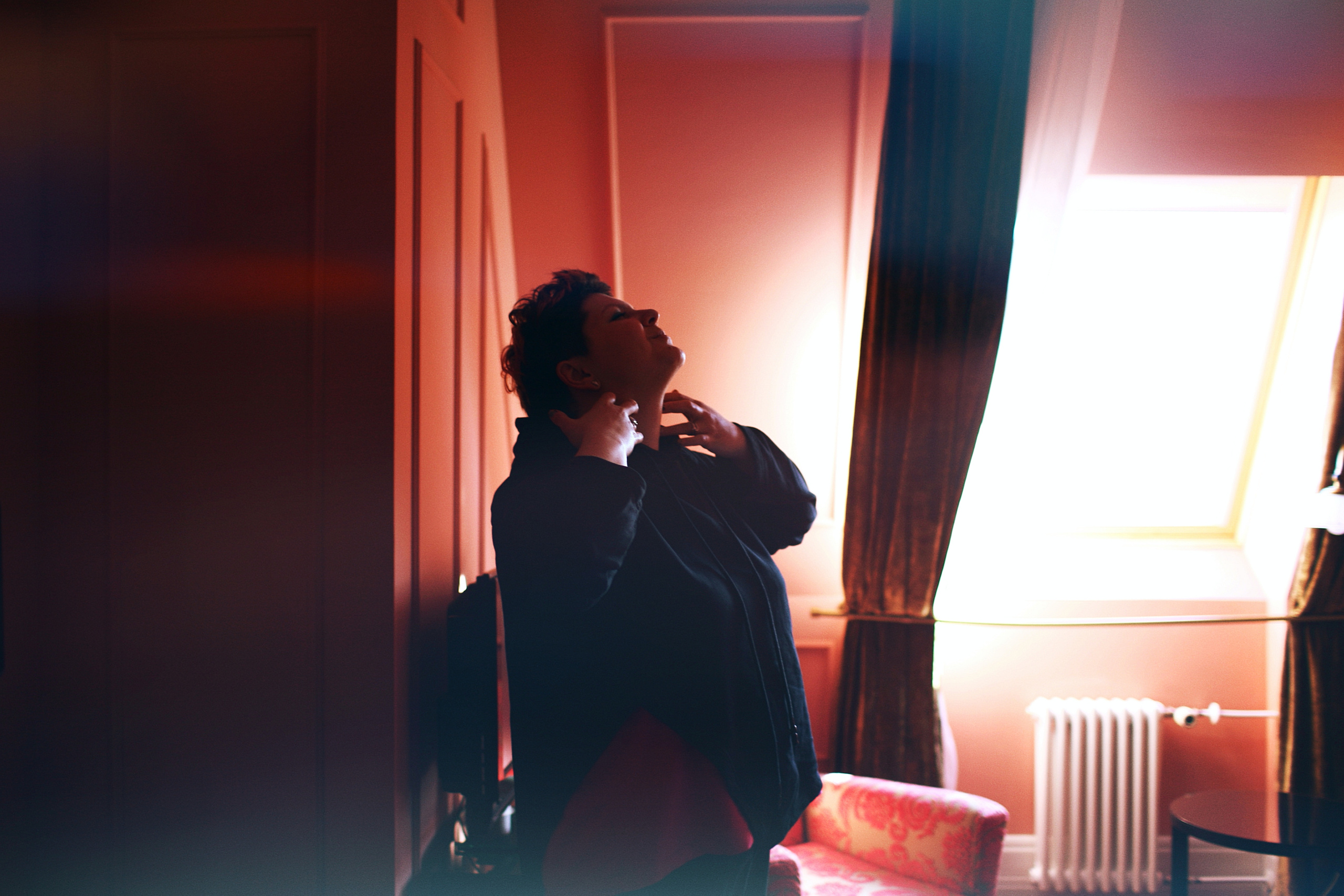 Fatima Rolling Up. Victoria Dini. Art photography in London / Folkestone, UK