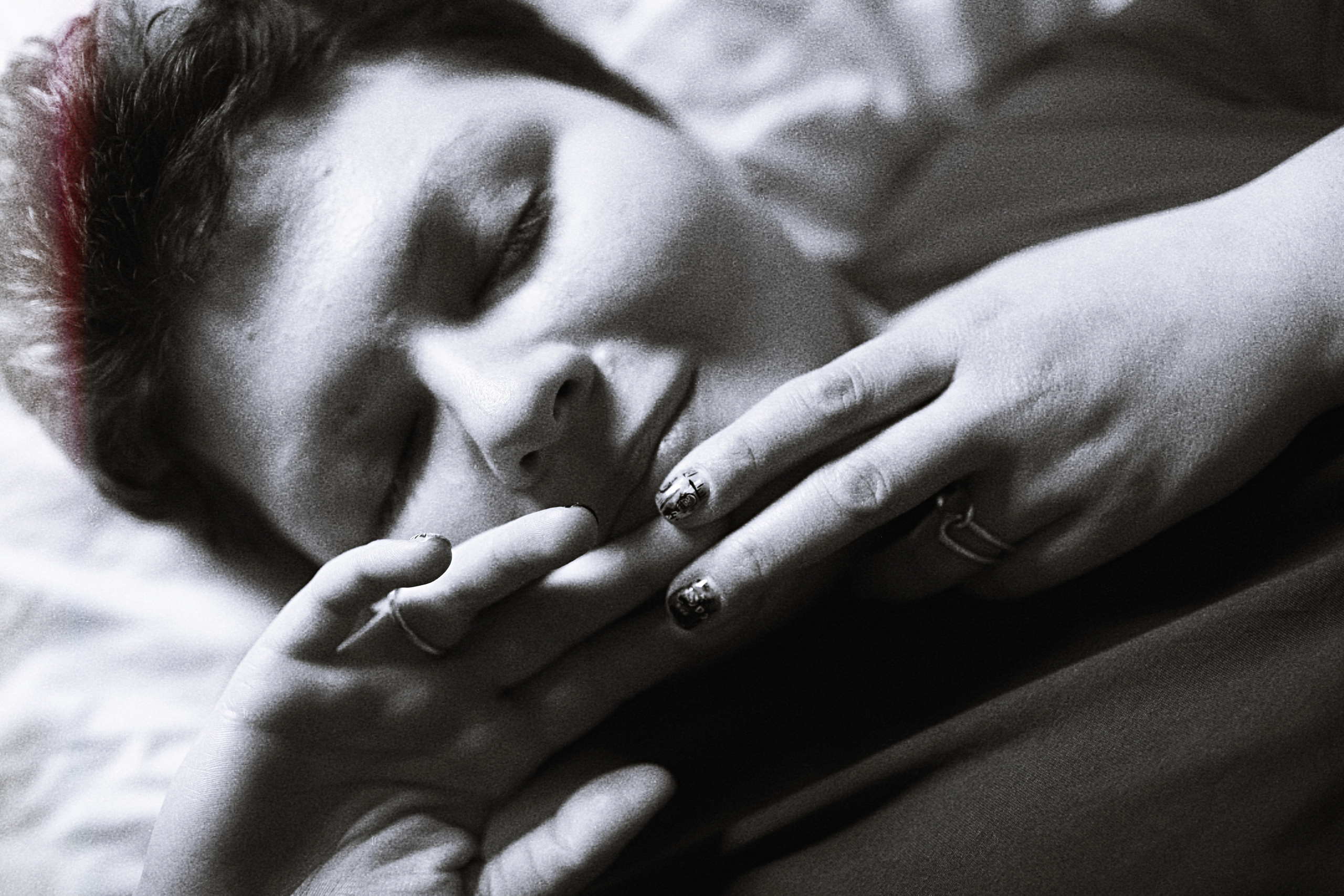 Fatima Rolling Up. Victoria Dini. Art photography in London / Folkestone, UK