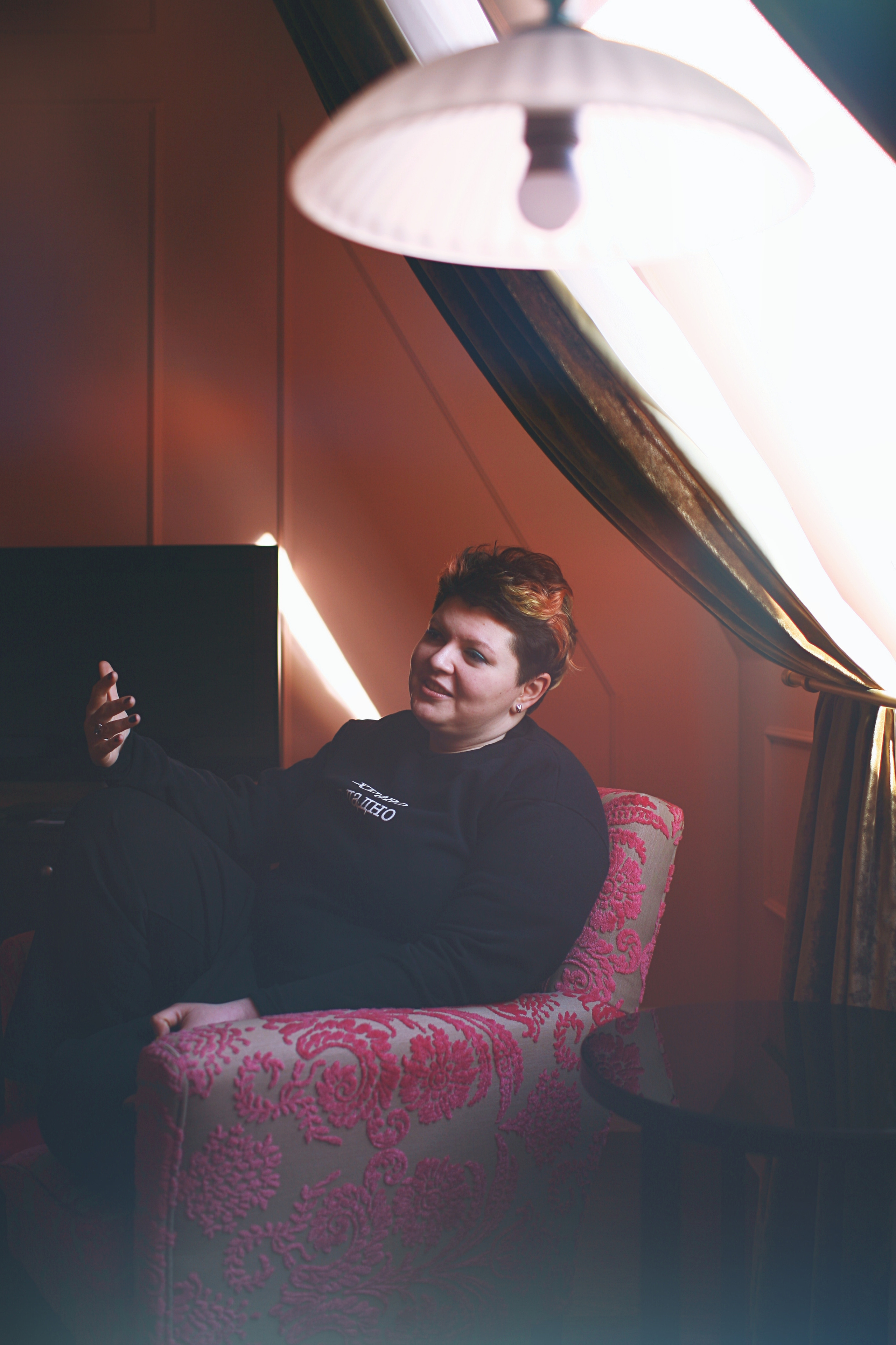 Fatima Rolling Up. Victoria Dini. Art photography in London / Folkestone, UK