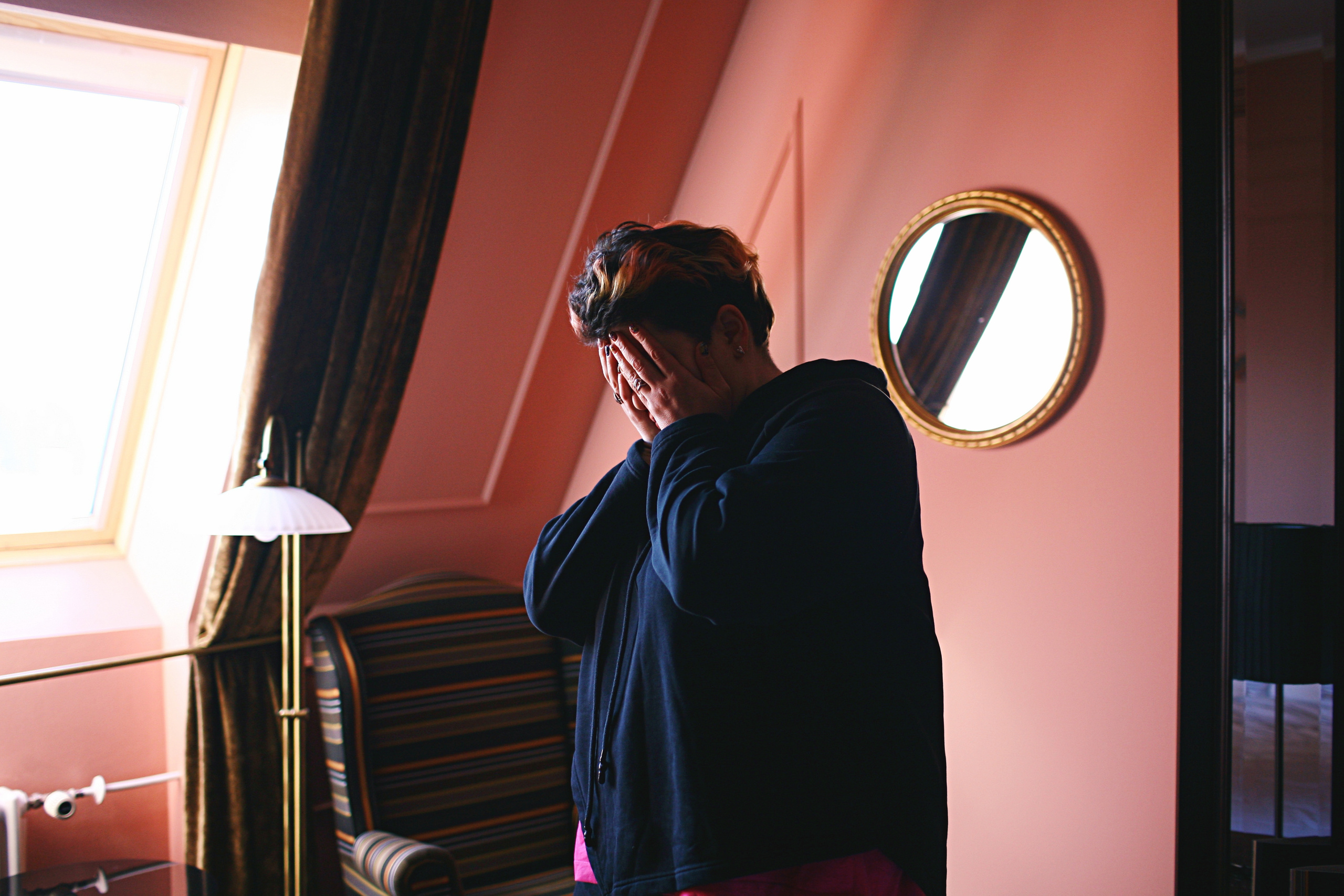 Fatima Rolling Up. Victoria Dini. Art photography in London / Folkestone, UK