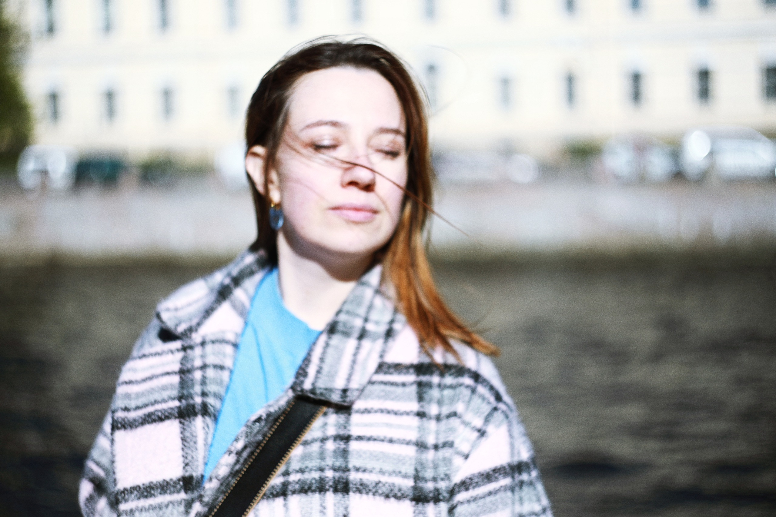 May in Piter, Anya goes away. Victoria Dini. Art photography in London / Folkestone, UK