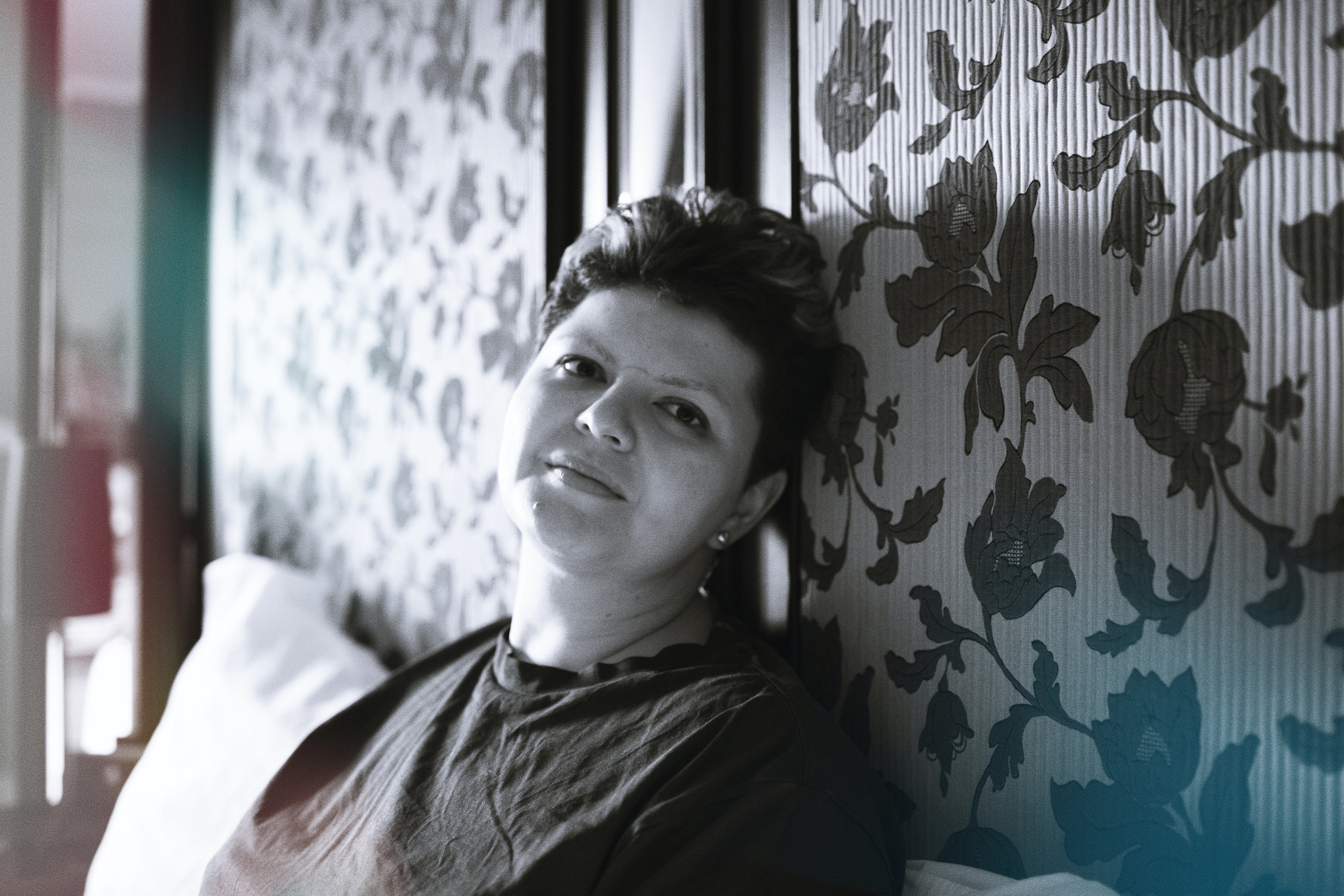 Fatima Rolling Up. Victoria Dini. Art photography in London / Folkestone, UK