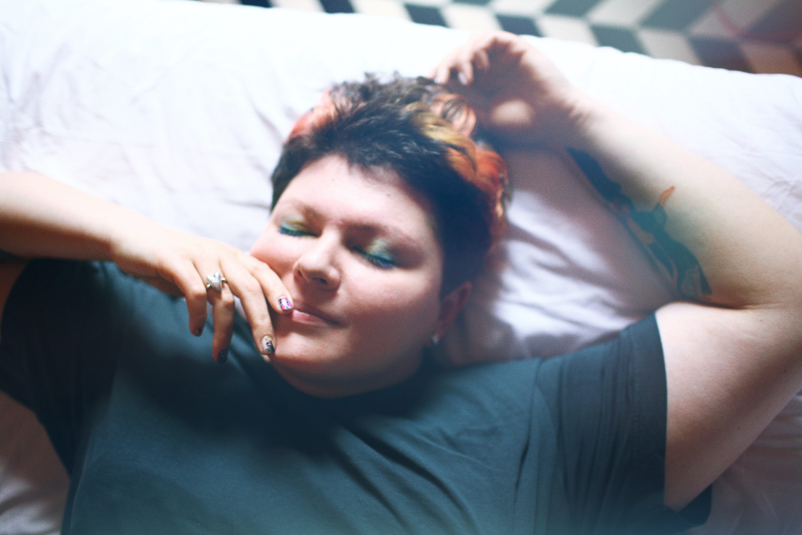 Fatima Rolling Up. Victoria Dini. Art photography in London / Folkestone, UK