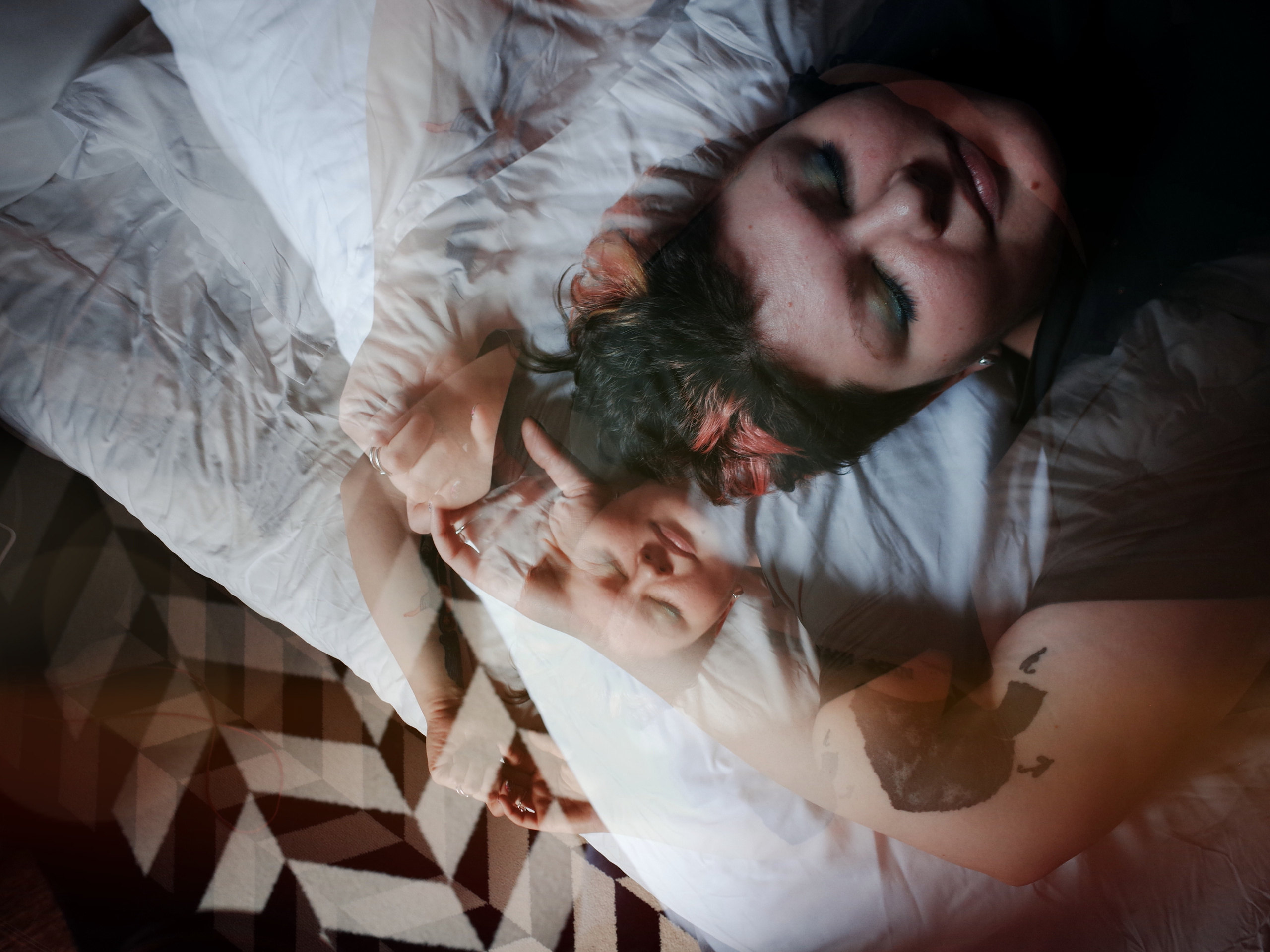 Fatima Rolling Up. Victoria Dini. Art photography in London / Folkestone, UK