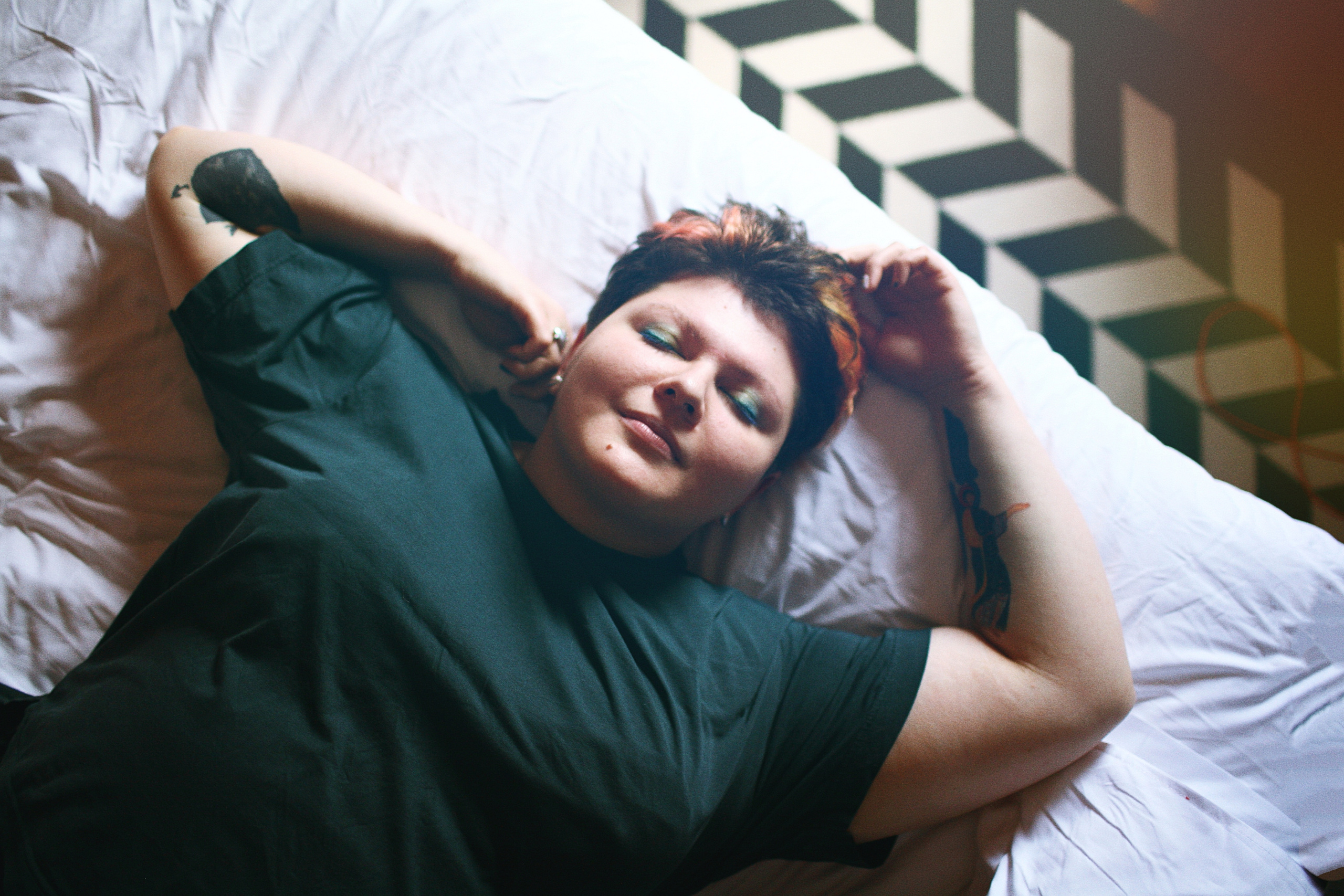 Fatima Rolling Up. Victoria Dini. Art photography in London / Folkestone, UK