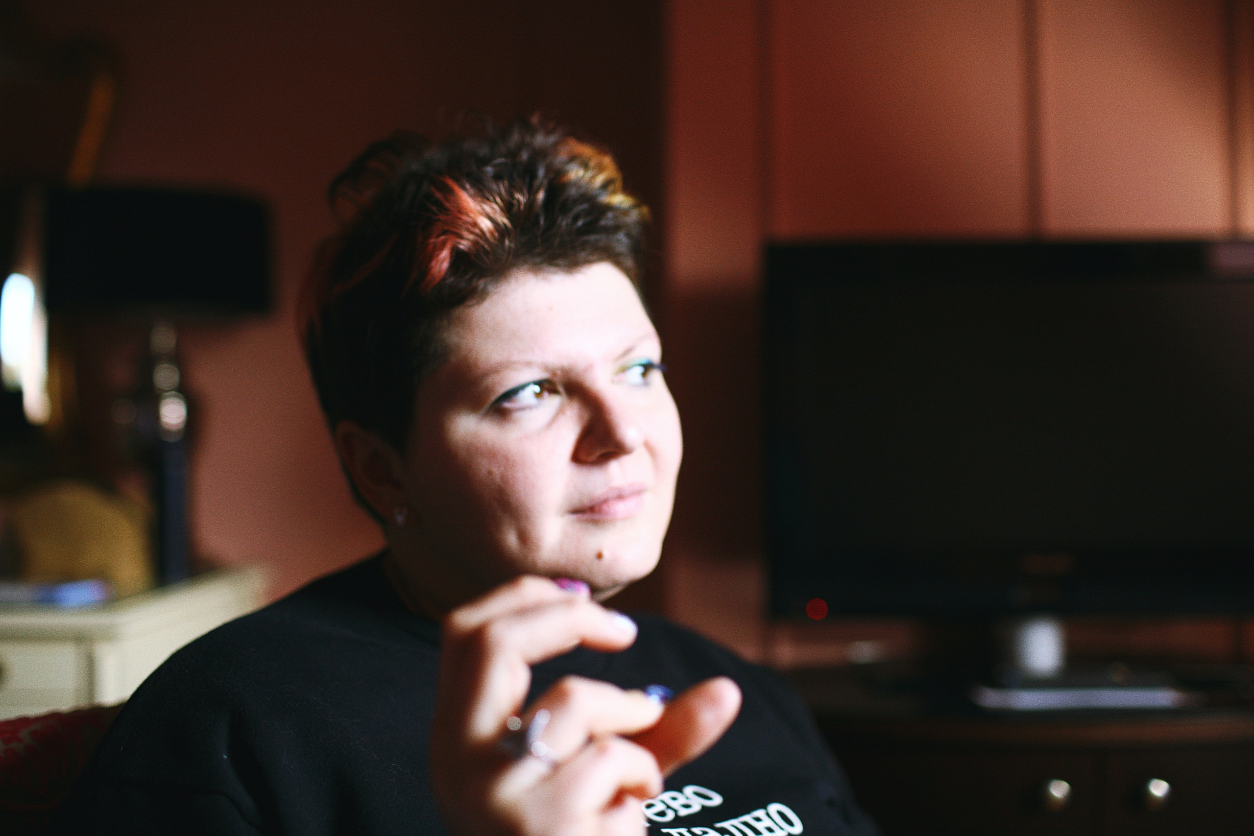 Fatima Rolling Up. Victoria Dini. Art photography in London / Folkestone, UK