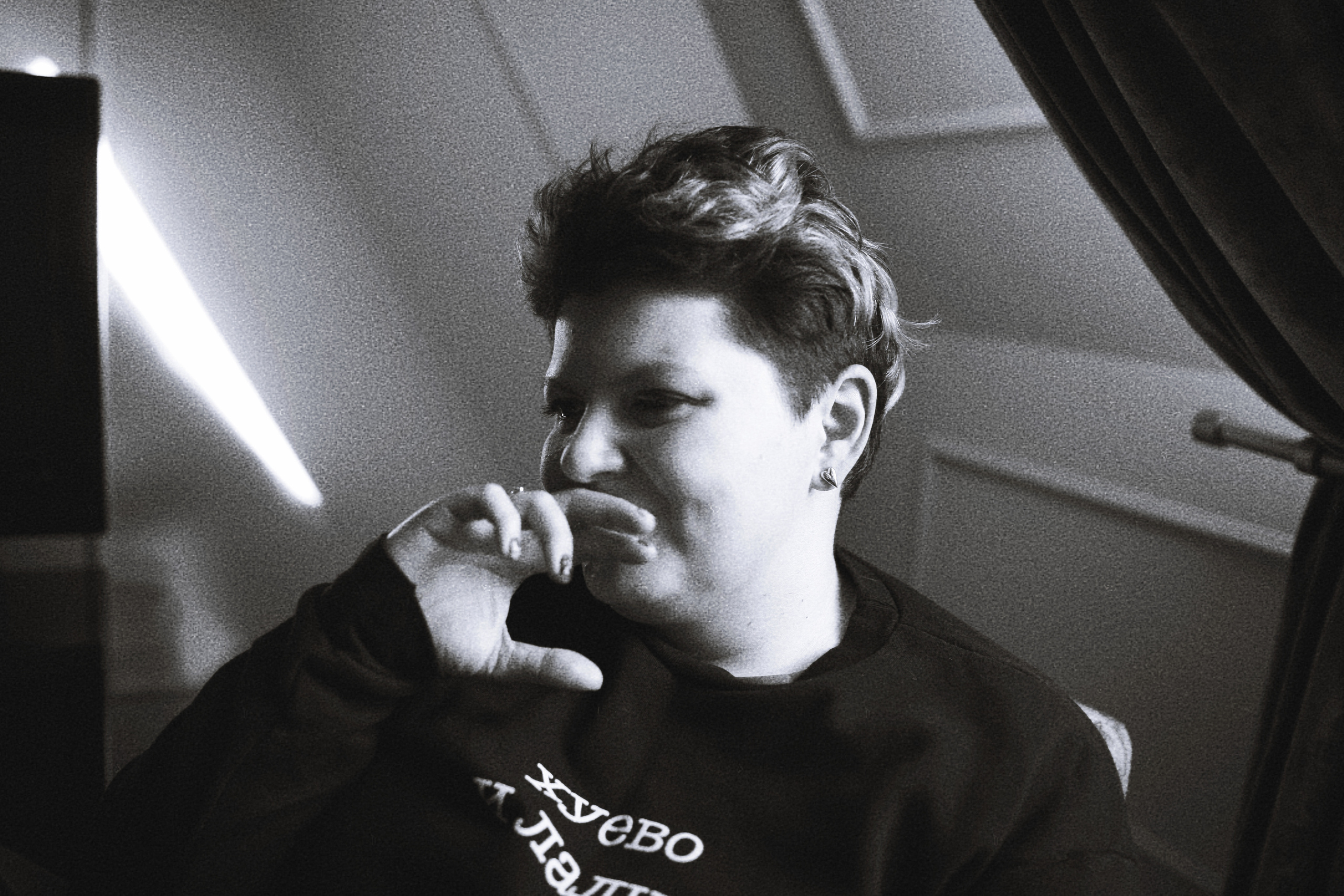 Fatima Rolling Up. Victoria Dini. Art photography in London / Folkestone, UK