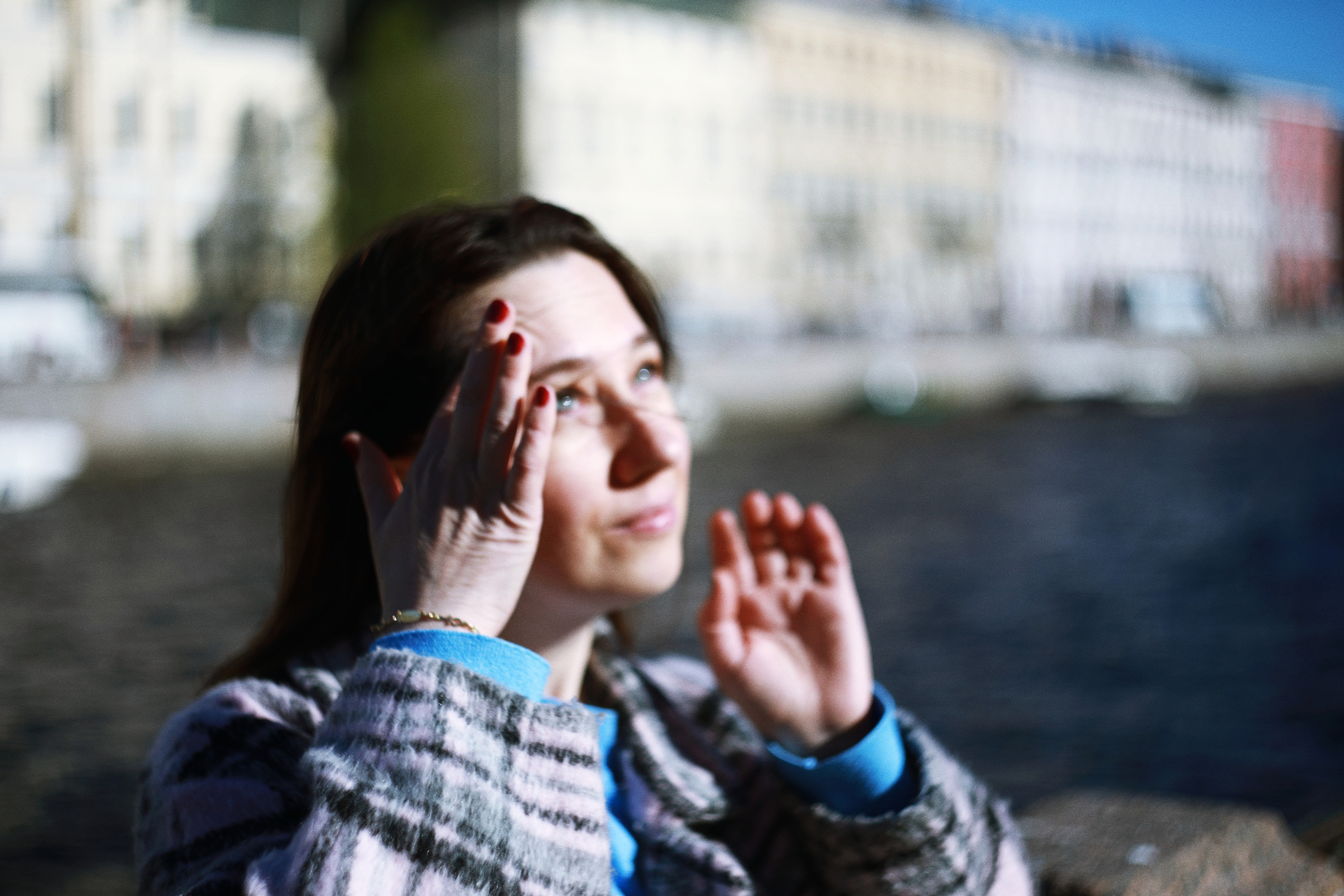 May in Piter, Anya goes away. Victoria Dini. Art photography in London / Folkestone, UK