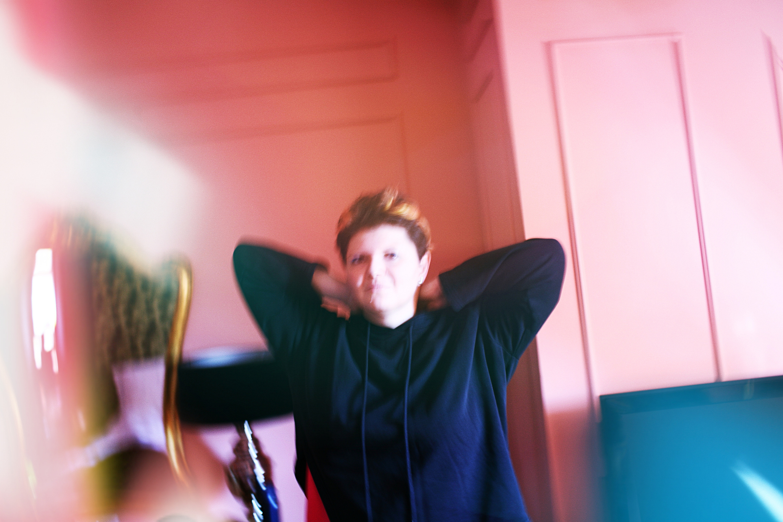 Fatima Rolling Up. Victoria Dini. Art photography in London / Folkestone, UK