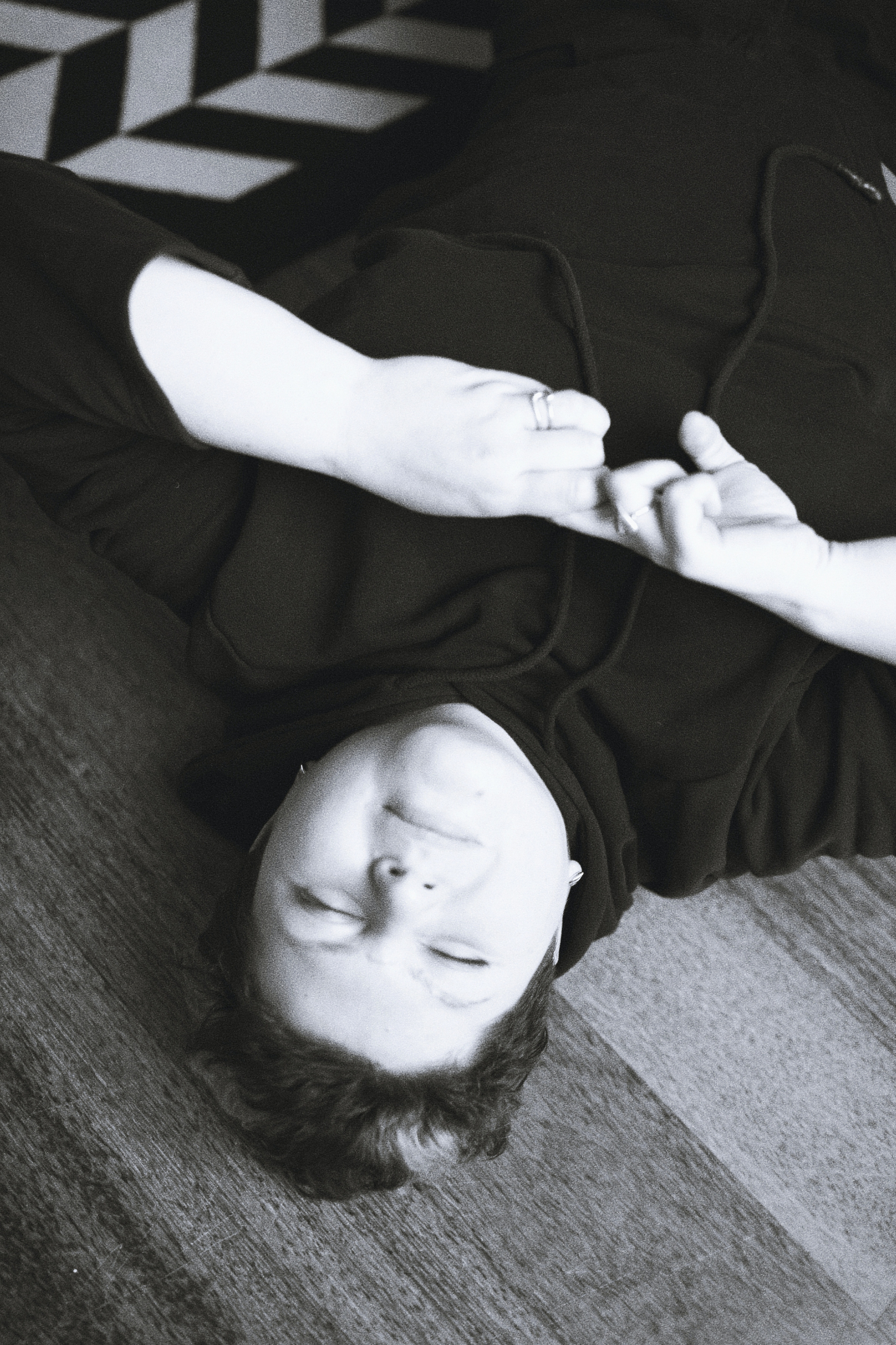 Fatima Rolling Up. Victoria Dini. Art photography in London / Folkestone, UK