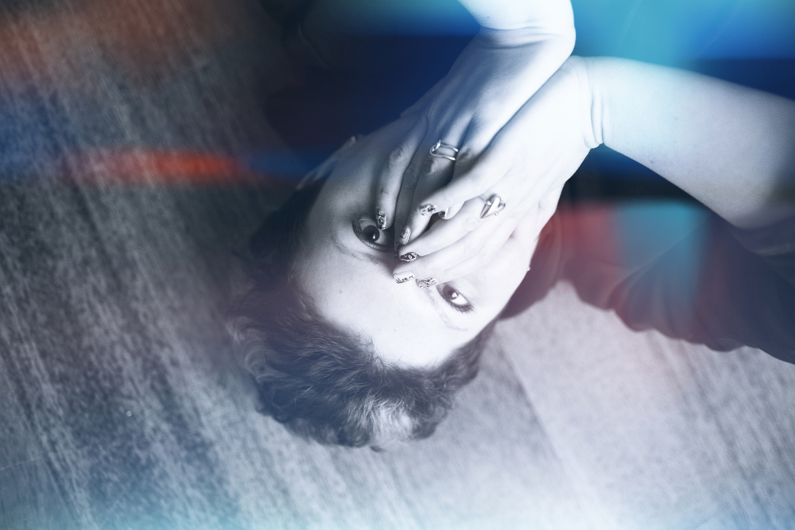 Fatima Rolling Up. Victoria Dini. Art photography in London / Folkestone, UK