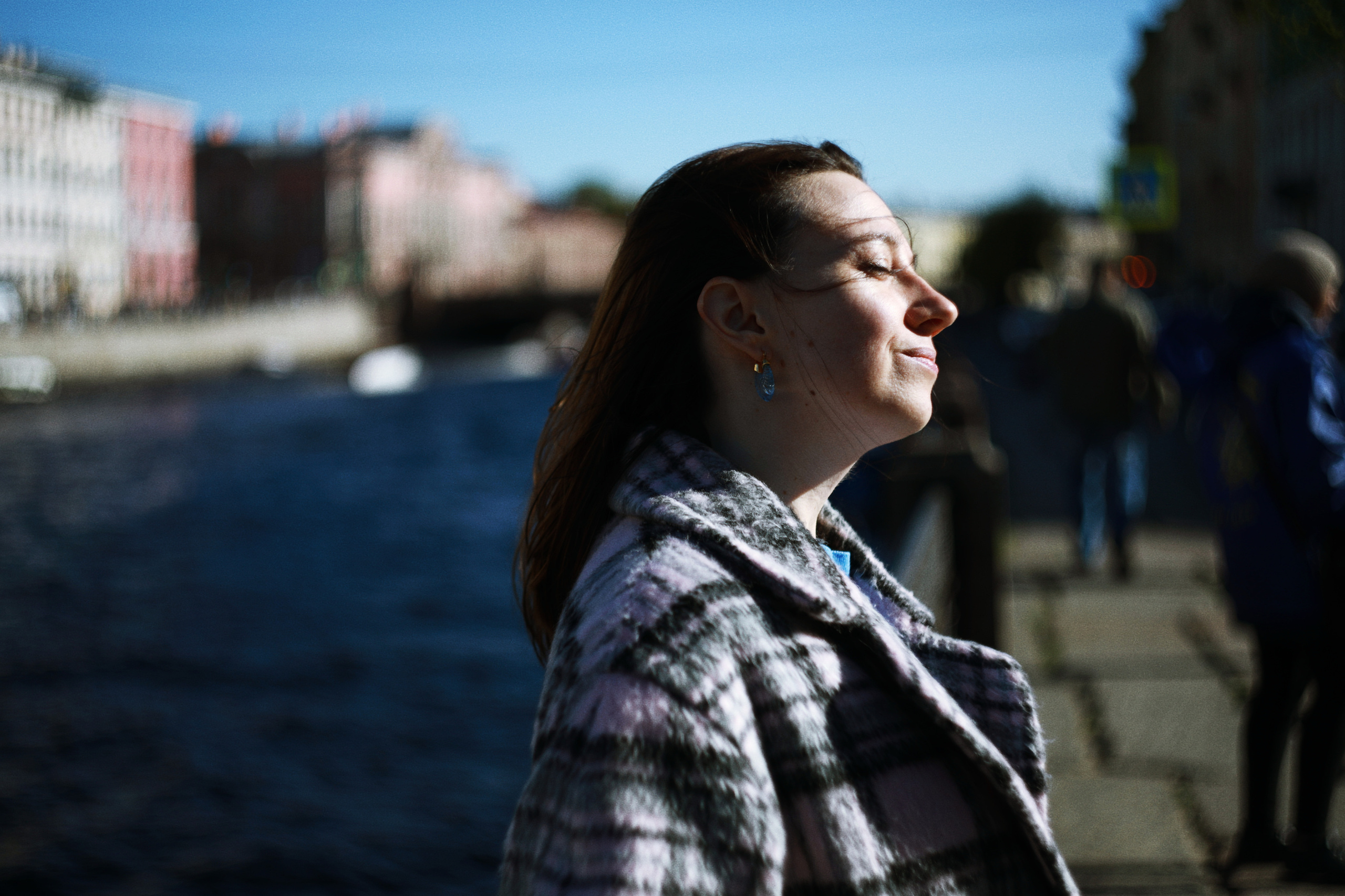 May in Piter, Anya goes away. Victoria Dini. Art photography in London / Folkestone, UK