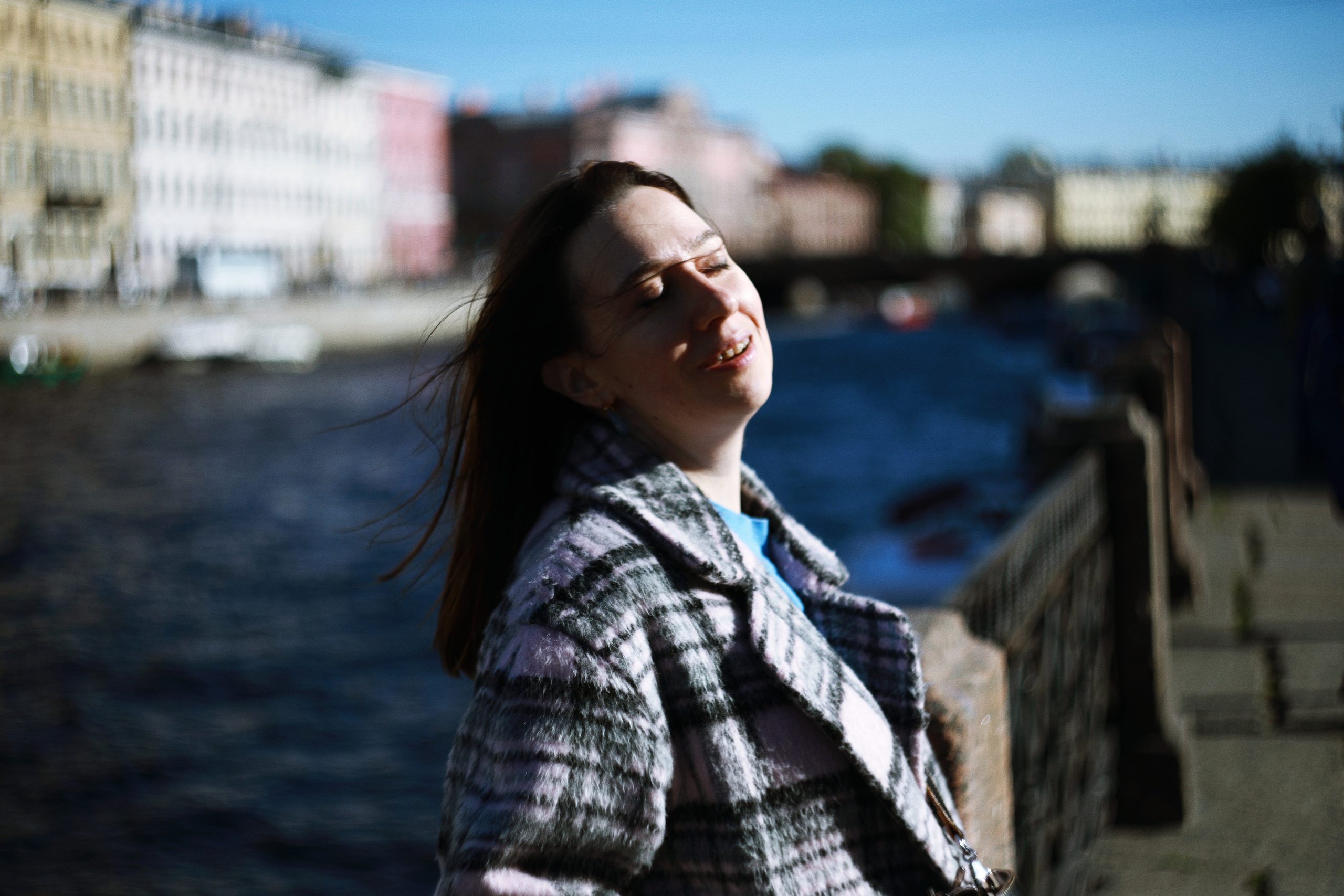 May in Piter, Anya goes away. Victoria Dini. Art photography in London / Folkestone, UK