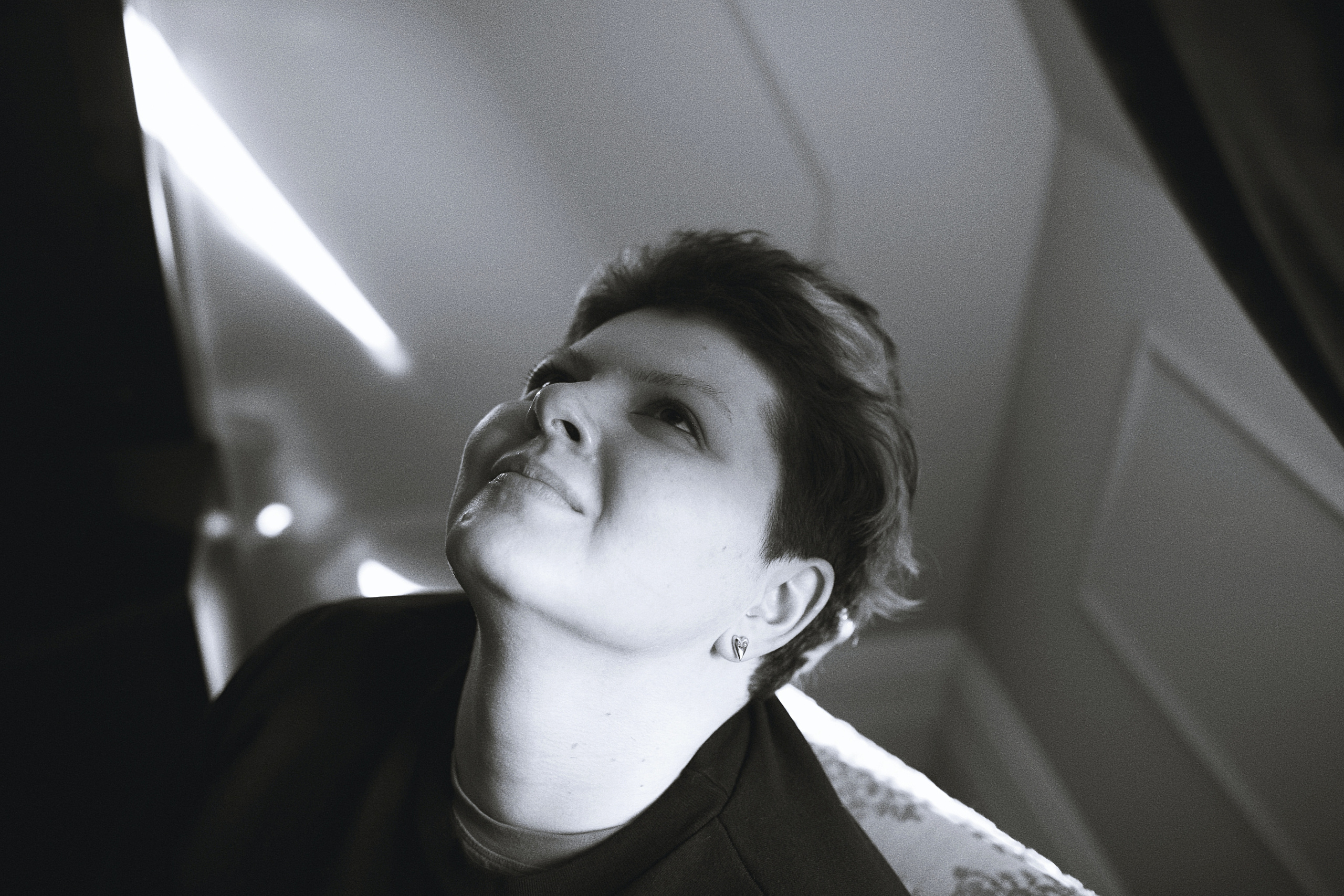 Fatima Rolling Up. Victoria Dini. Art photography in London / Folkestone, UK