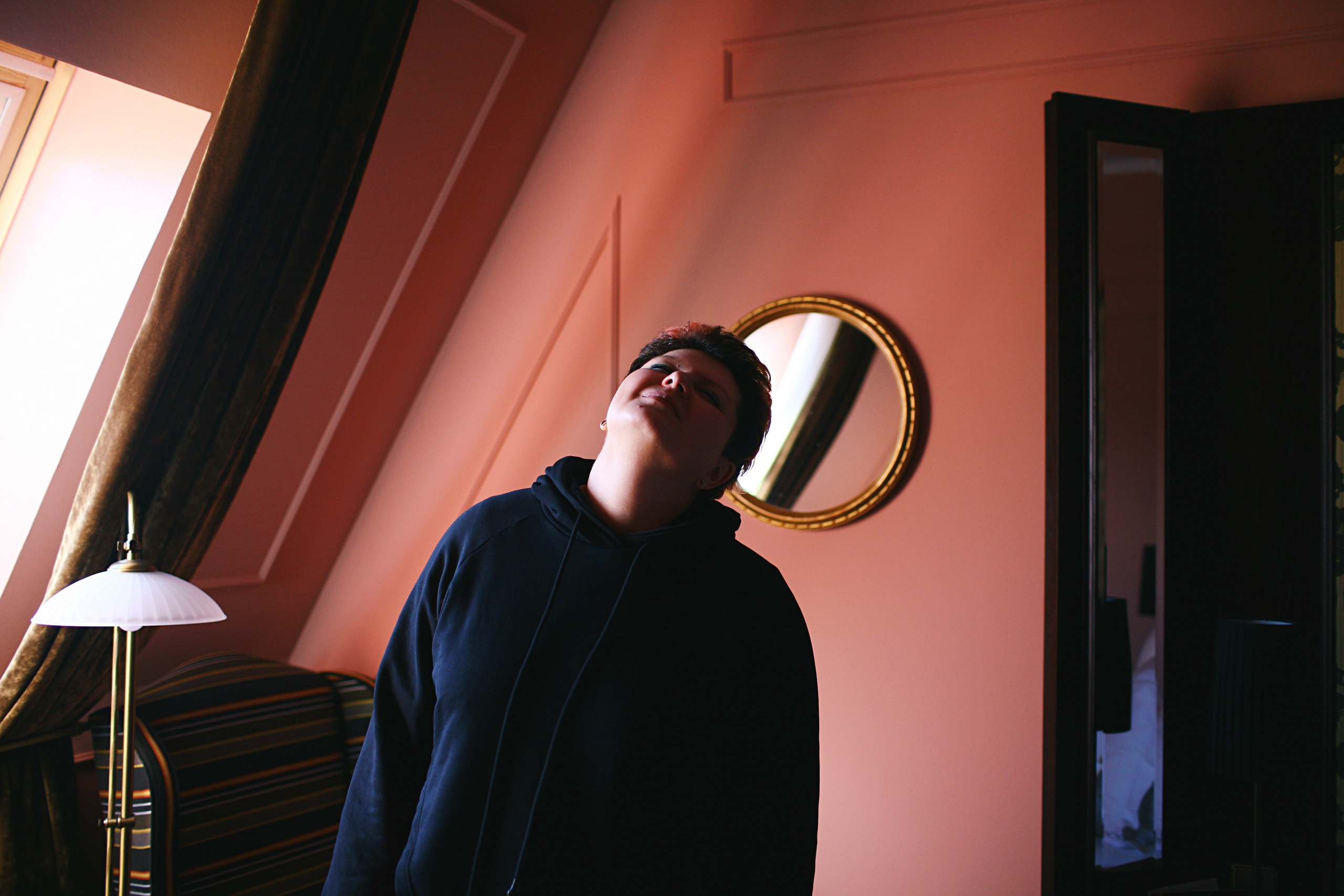 Fatima Rolling Up. Victoria Dini. Art photography in London / Folkestone, UK