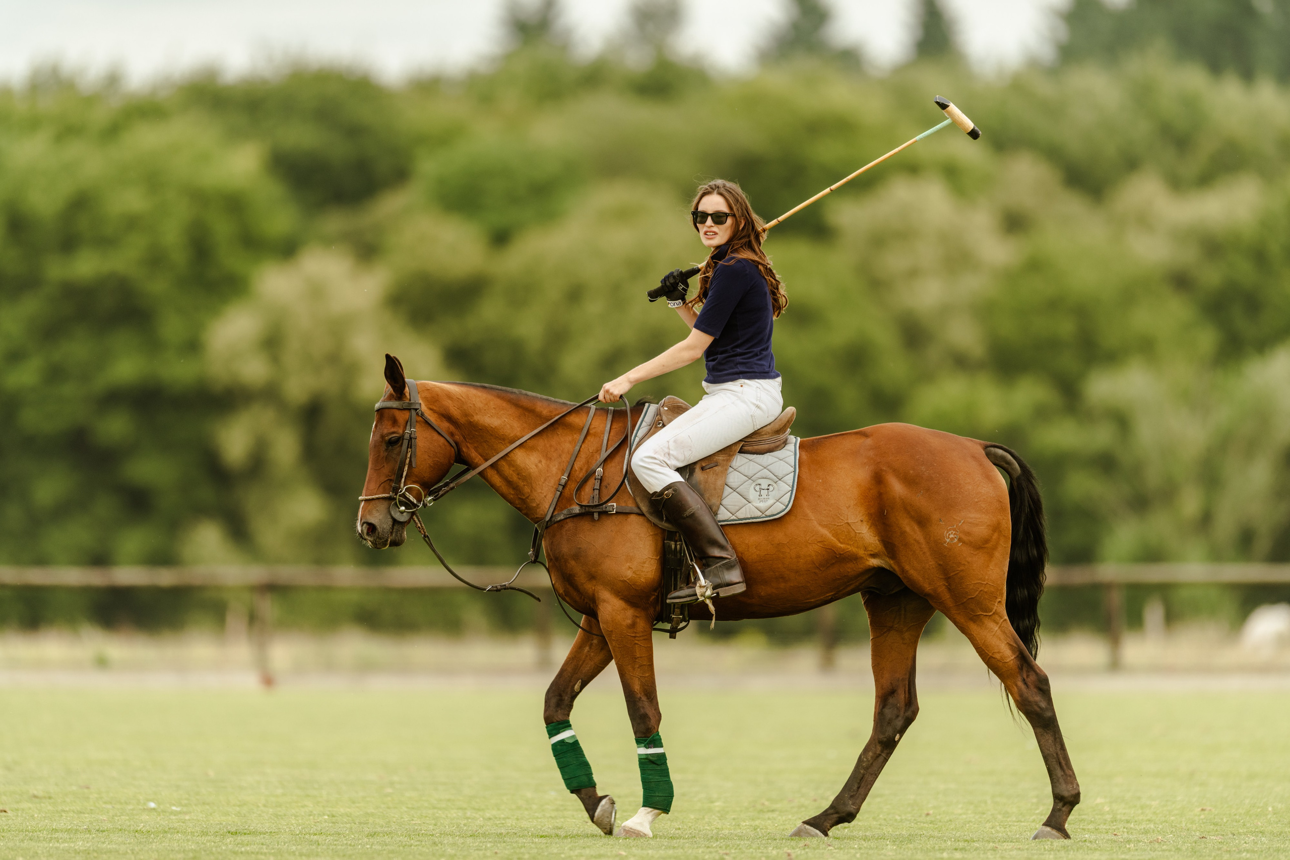 Cowgirl Spirit: An Equestrian Portrait Session in Chantilly