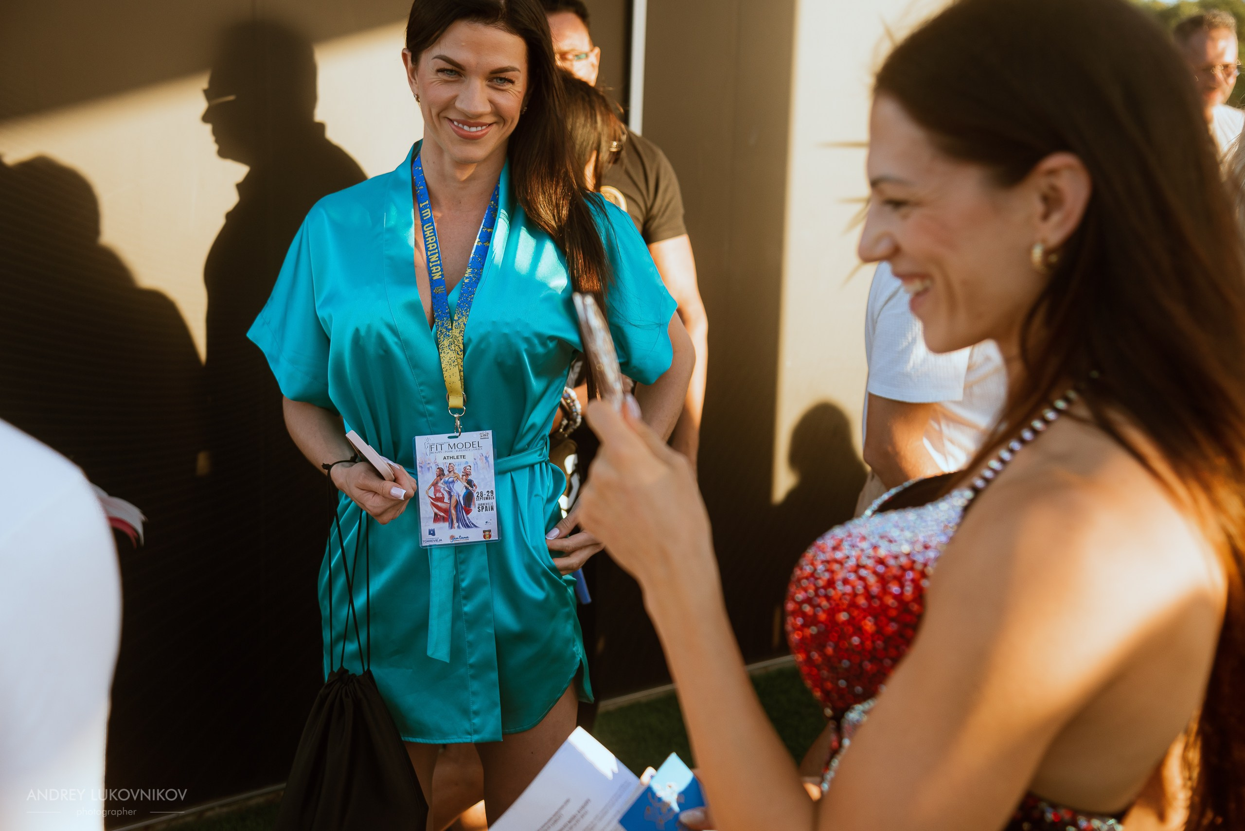 Photoshoot of the IFBB Miss Fit Model Europe 2024 registration in Torrevieja