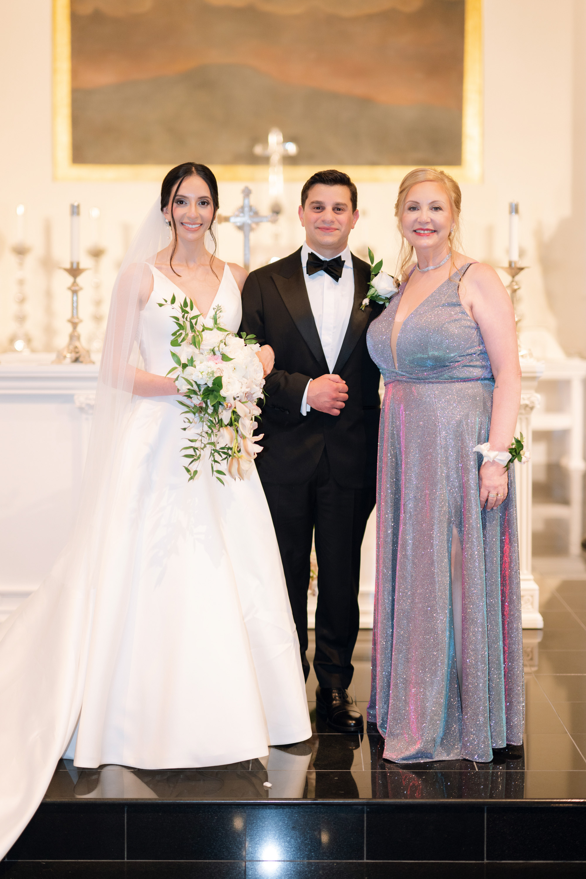 a man and woman standing next to each other people