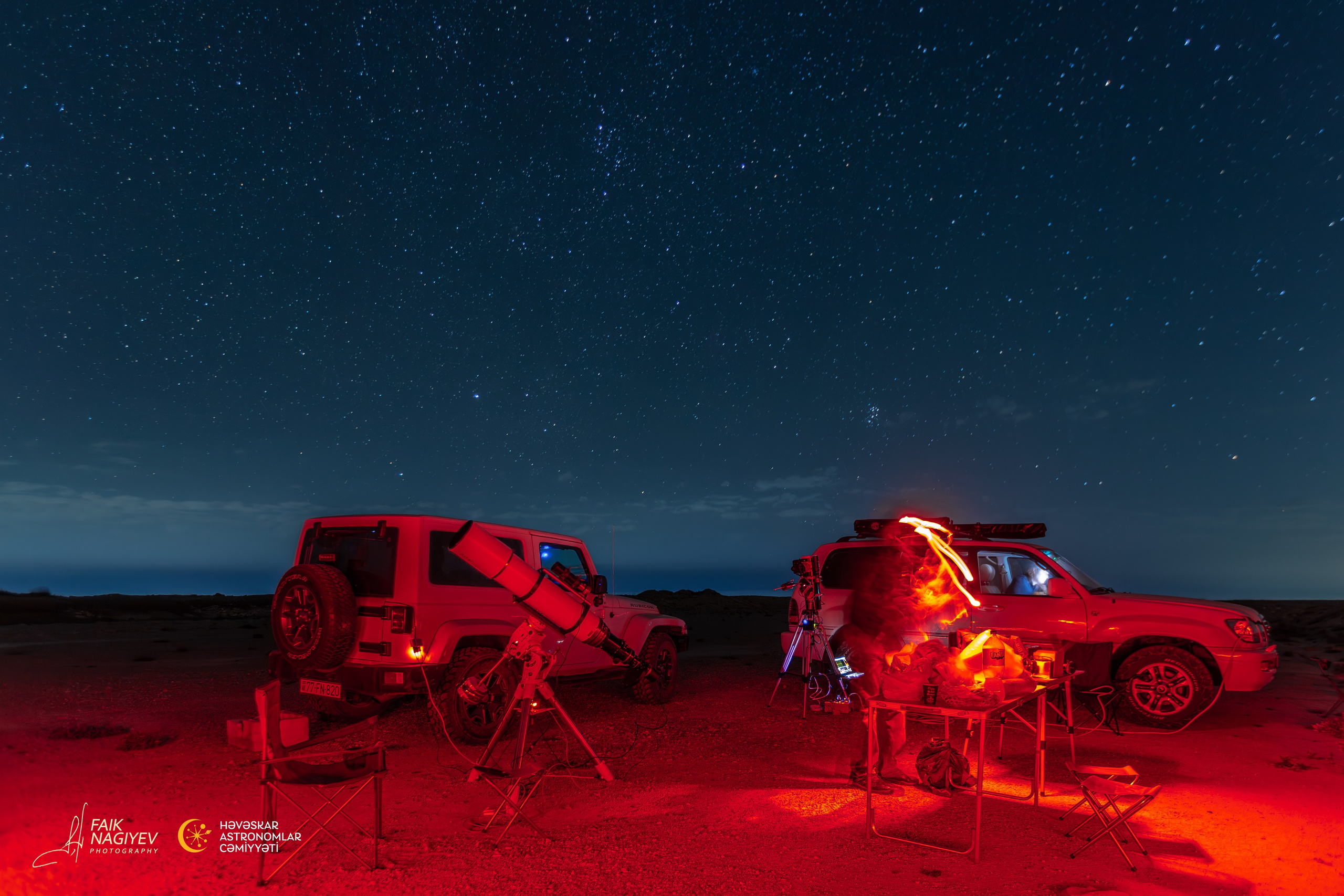 Astrokamp — Xızı, Dübrar. 2200m. Həvəskar Astronomlar Cəmiyyəti — Astronomy.az