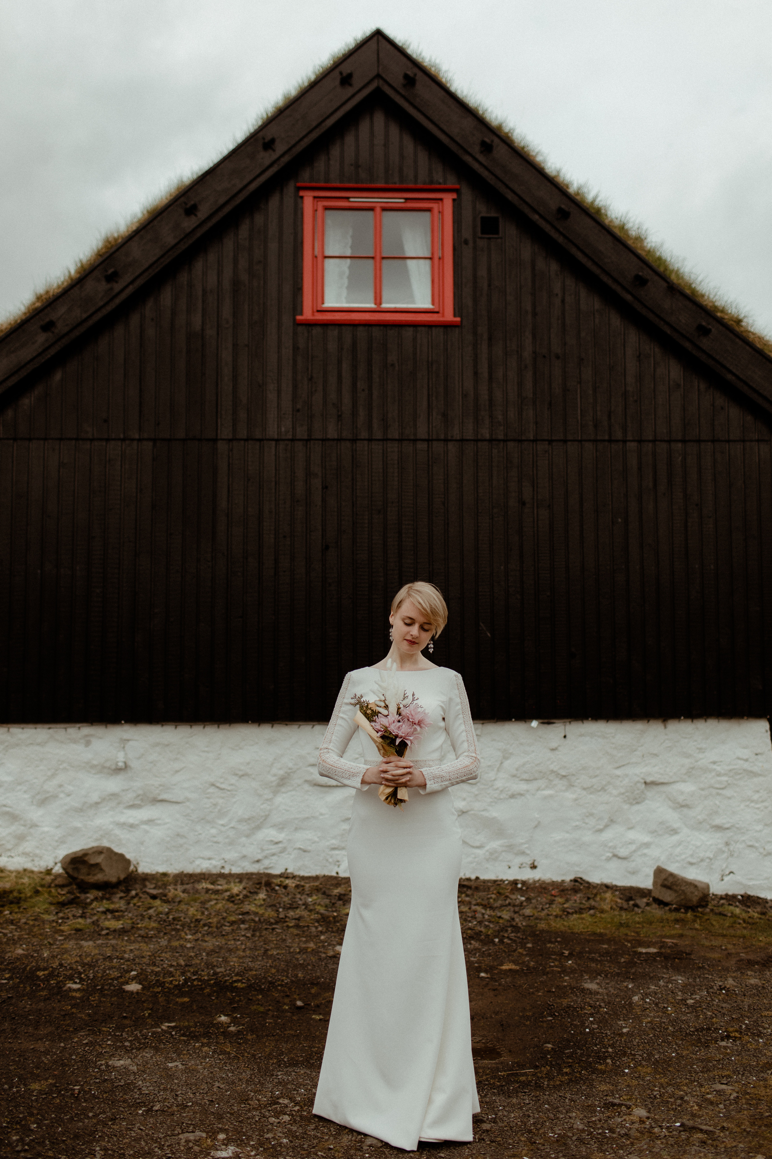 Elopement at Faroe islands. Iceland elopement photographer & videographer