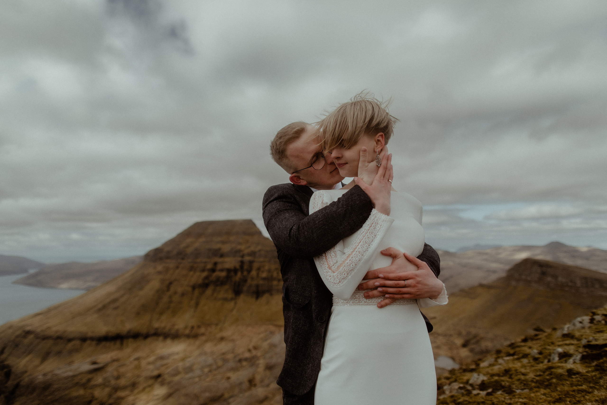 Elopement at Faroe islands. Iceland elopement photographer & videographer