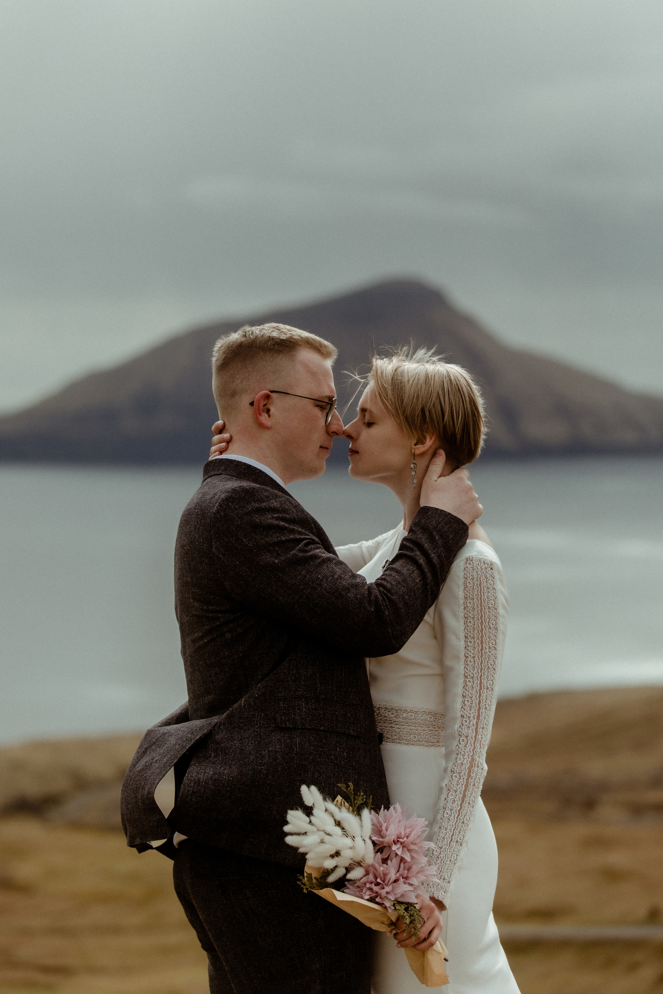Elopement at Faroe islands. Iceland elopement photographer & videographer