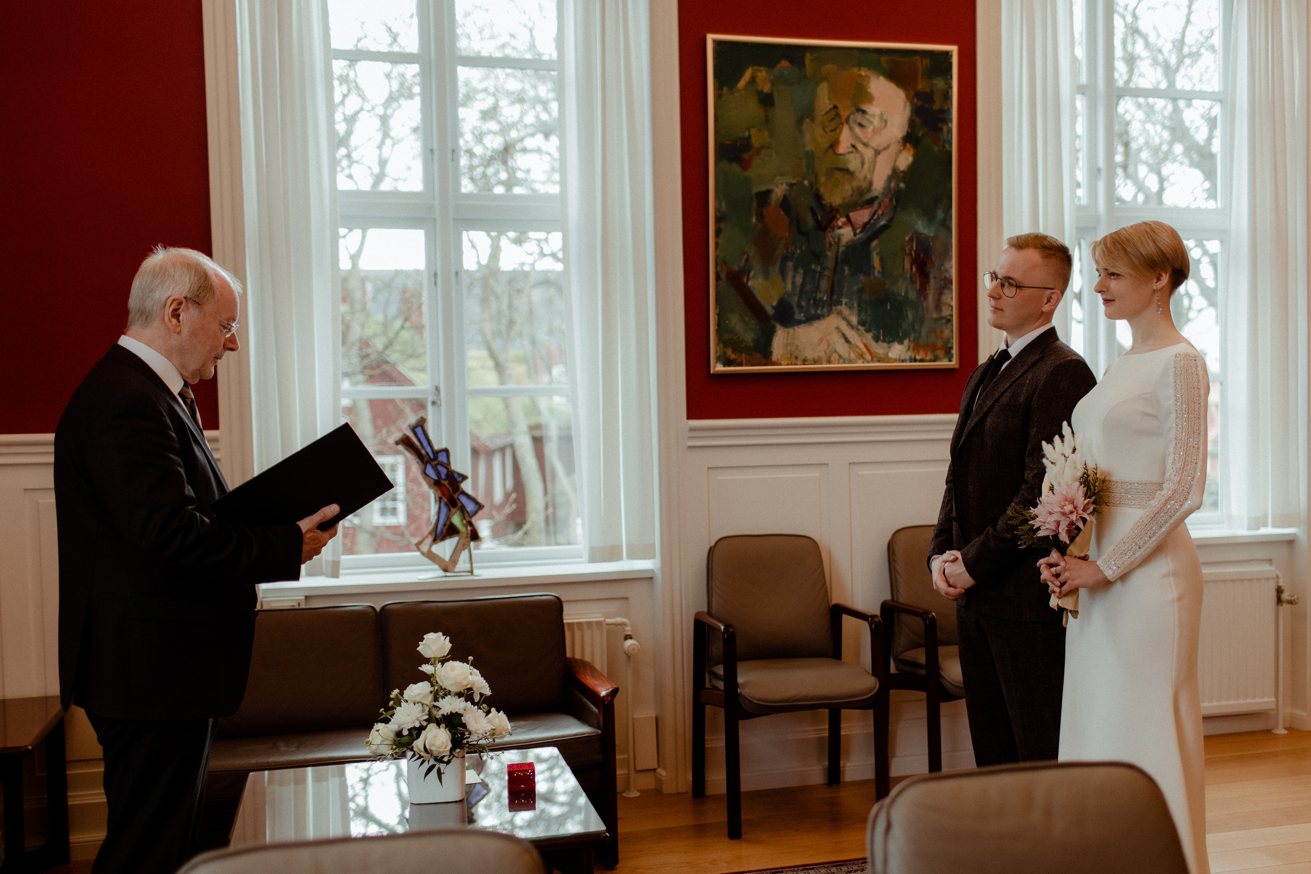 Elopement at Faroe islands. Iceland elopement photographer & videographer