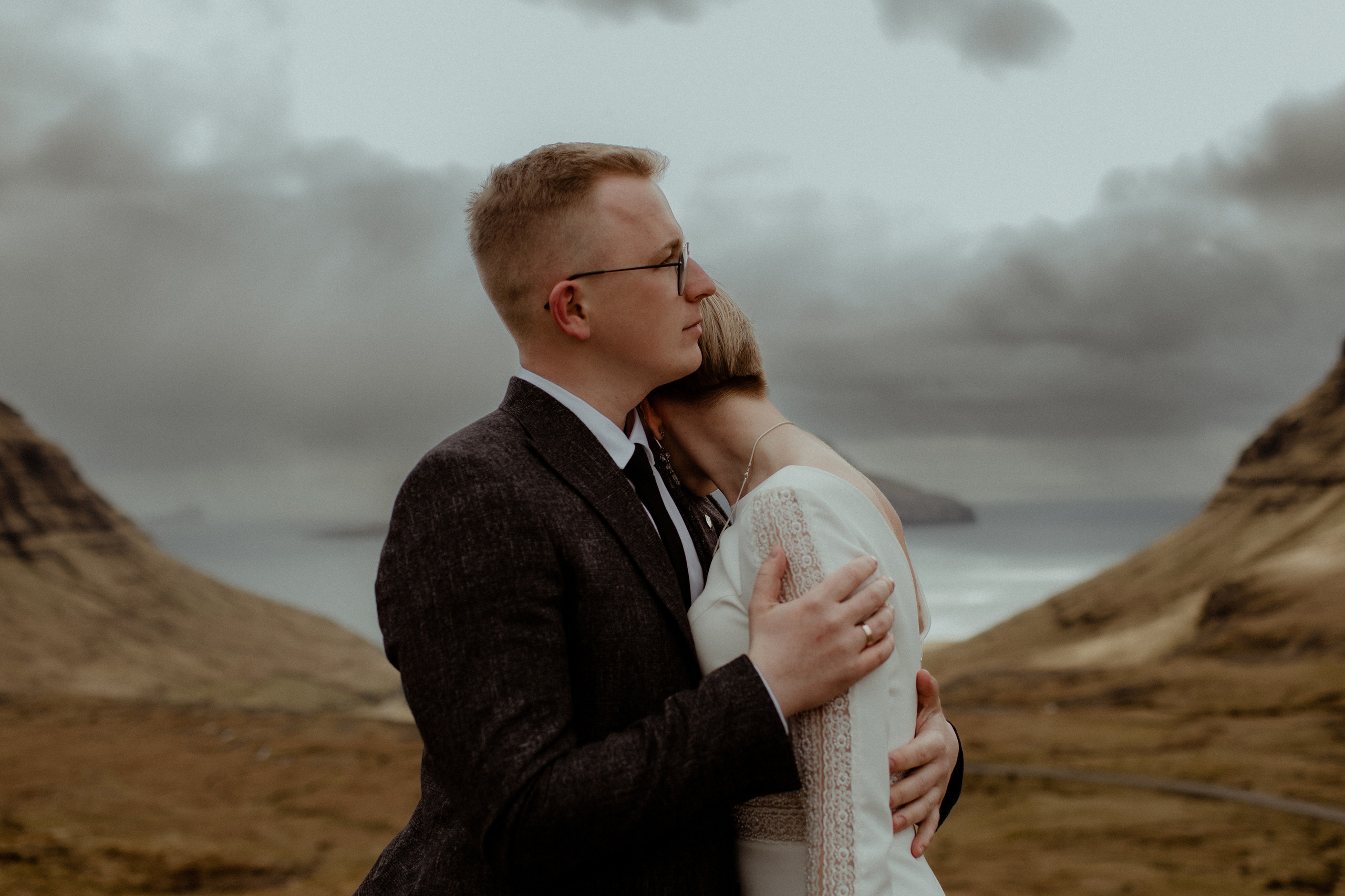 Elopement at Faroe islands. Iceland elopement photographer & videographer