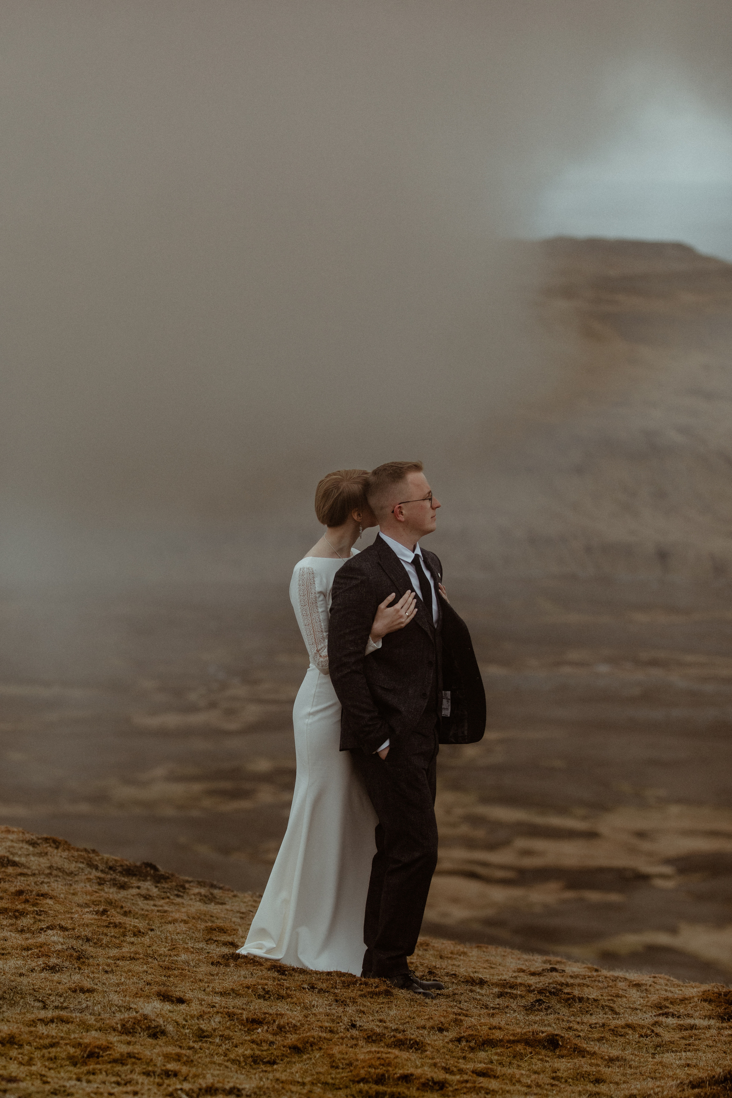 Elopement at Faroe islands. Iceland elopement photographer & videographer