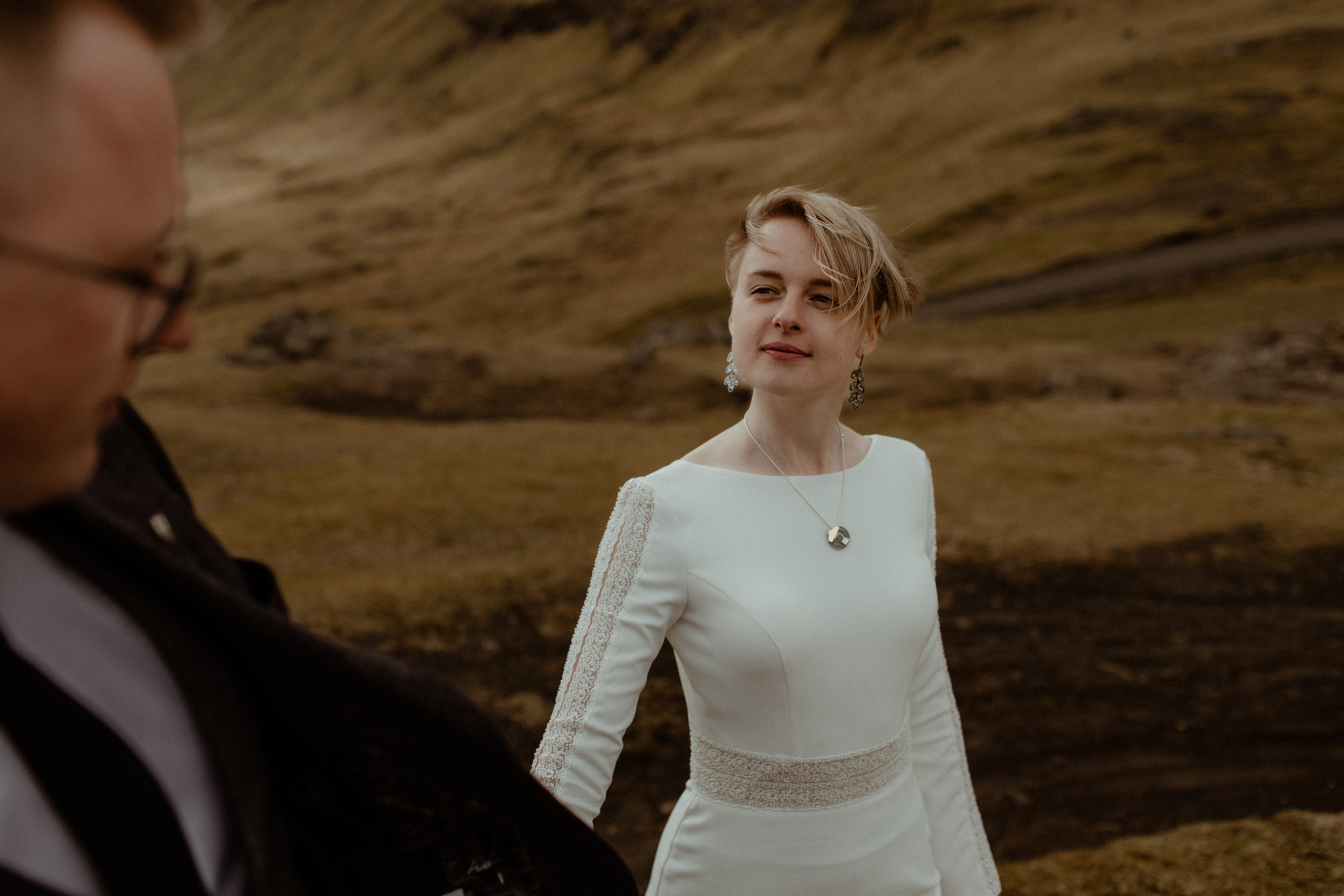 Elopement at Faroe islands. Iceland elopement photographer & videographer
