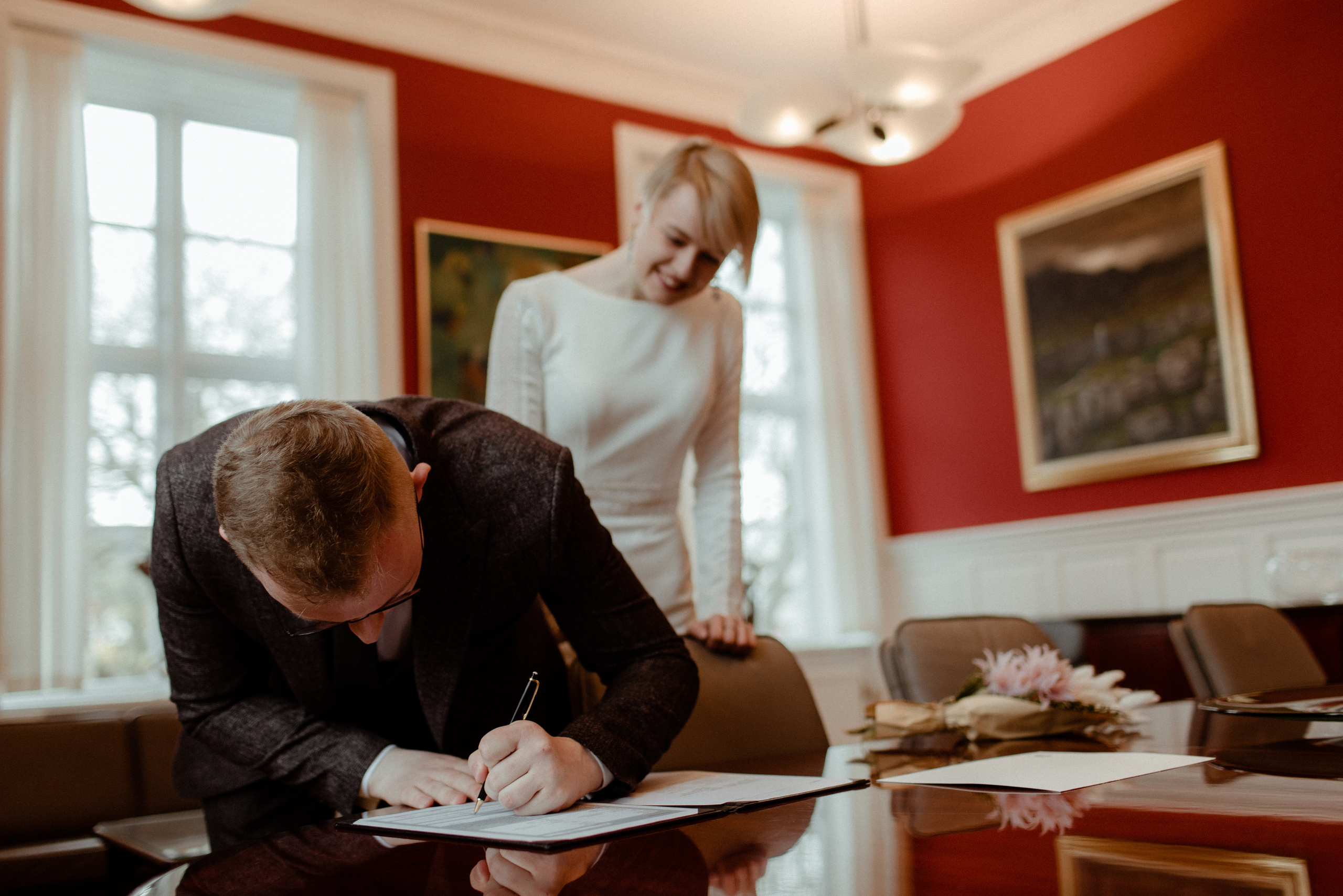 Elopement at Faroe islands. Iceland elopement photographer & videographer