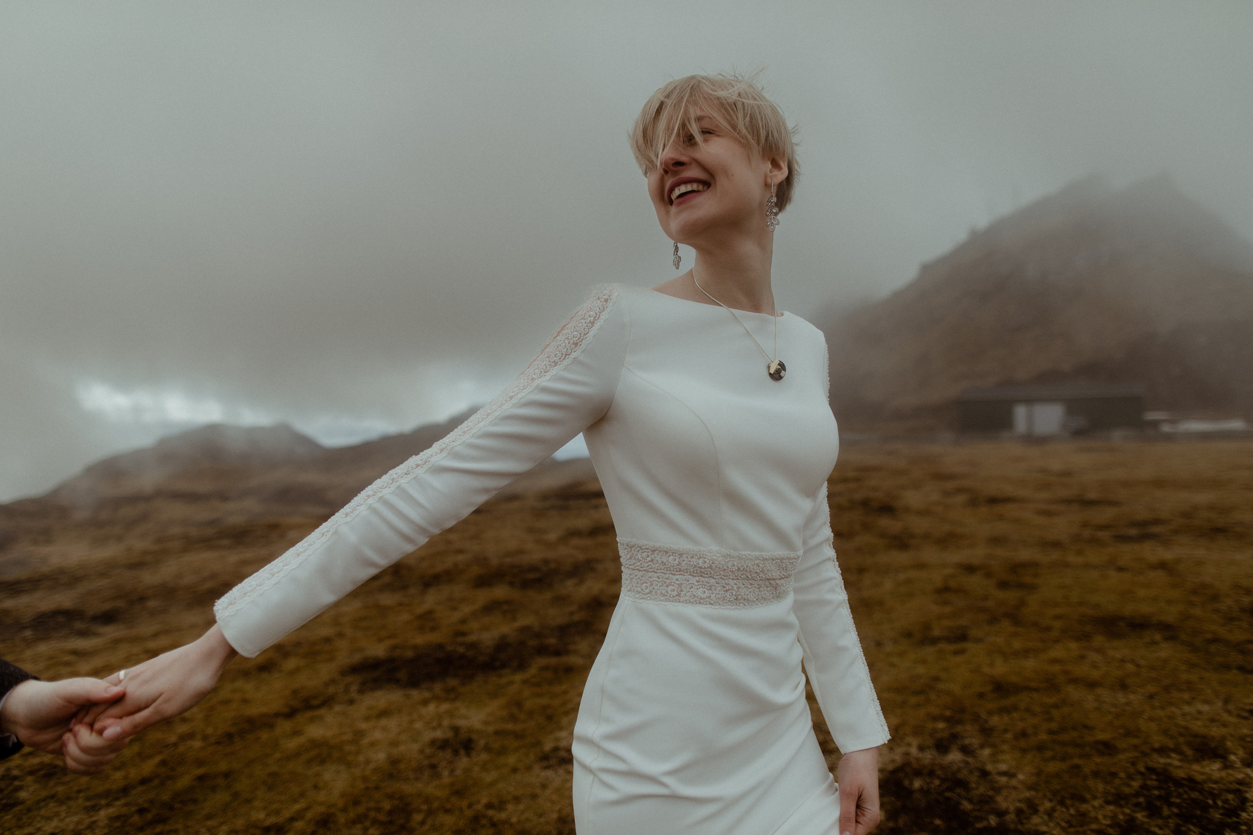 Elopement at Faroe islands. Iceland elopement photographer & videographer