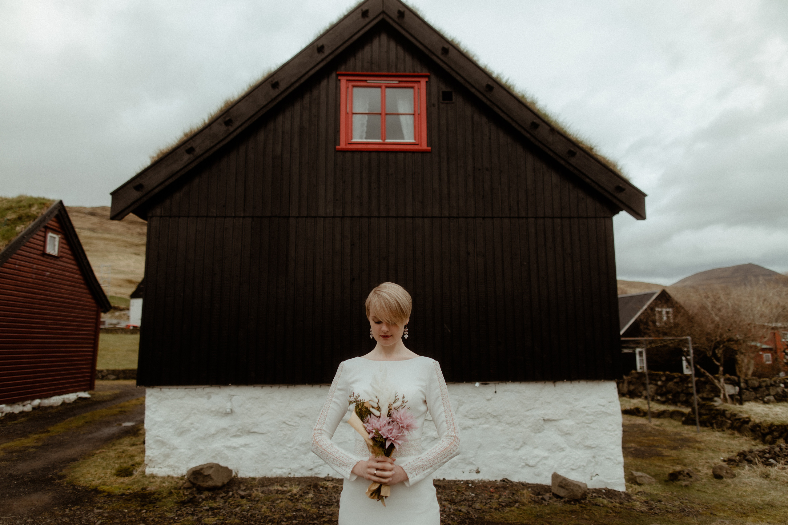 Elopement at Faroe islands. Iceland elopement photographer & videographer